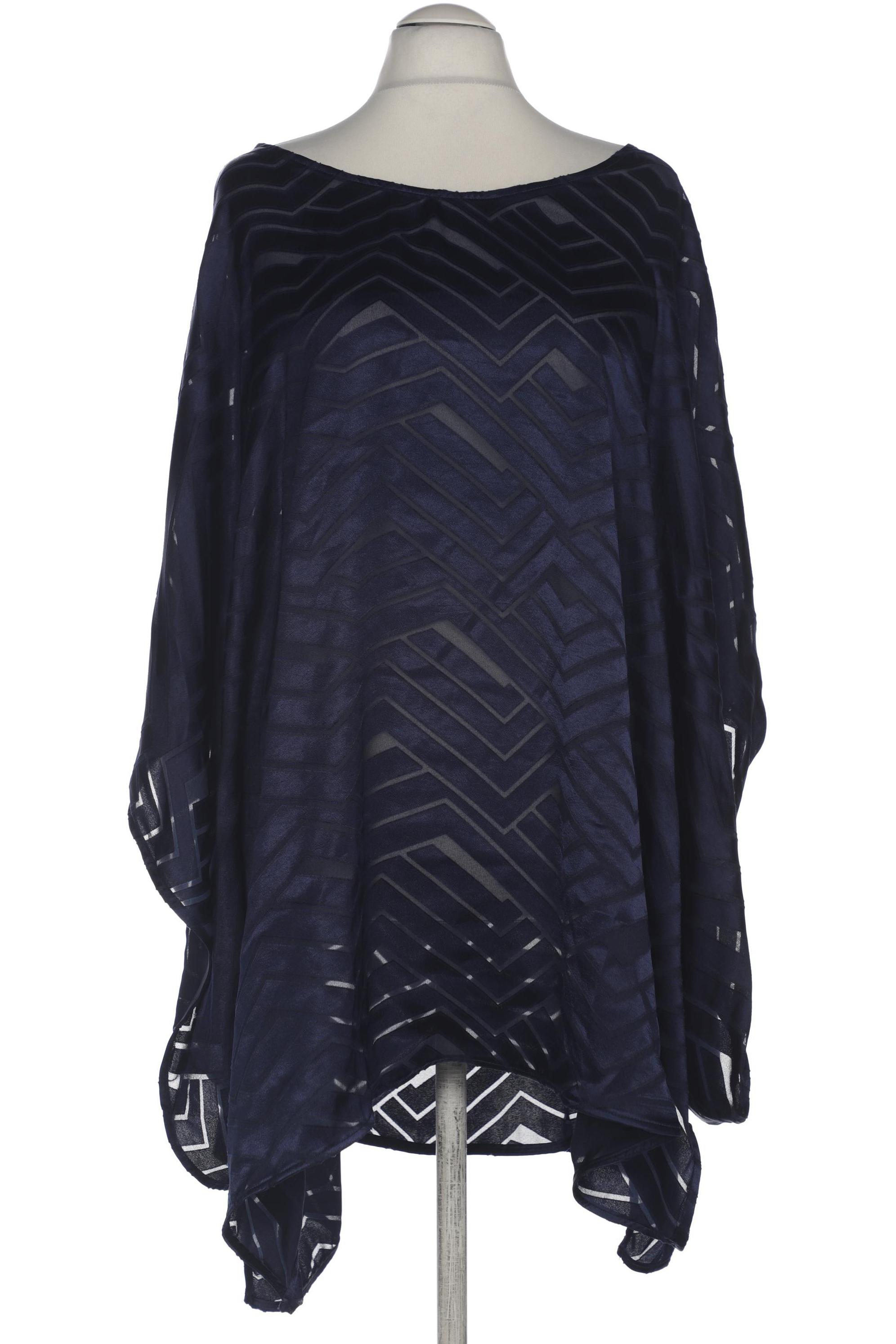 

Selection by Ulla Popken Damen Bluse, marineblau, Gr. 56