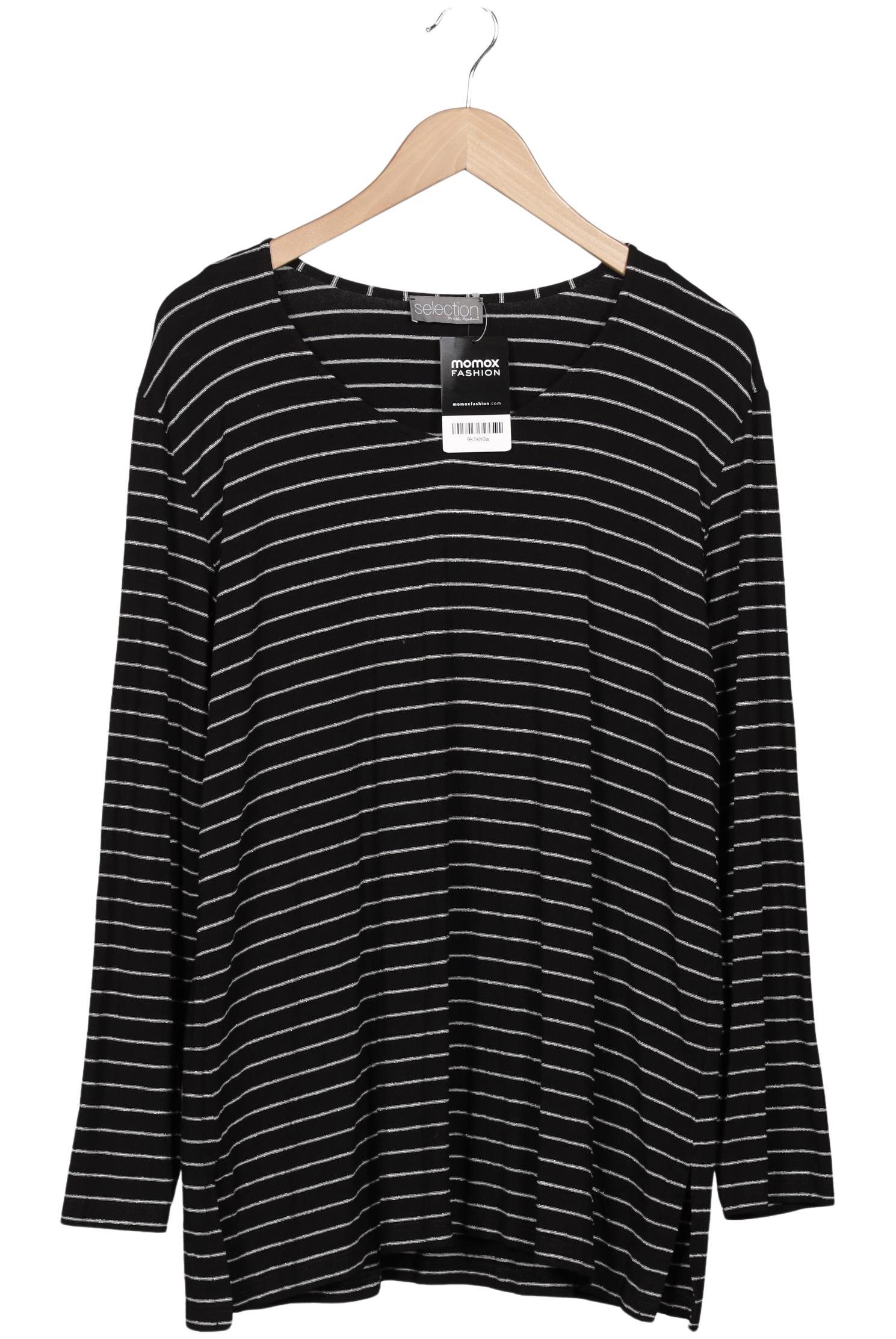 

Selection by Ulla Popken Damen Langarmshirt, schwarz, Gr. 46