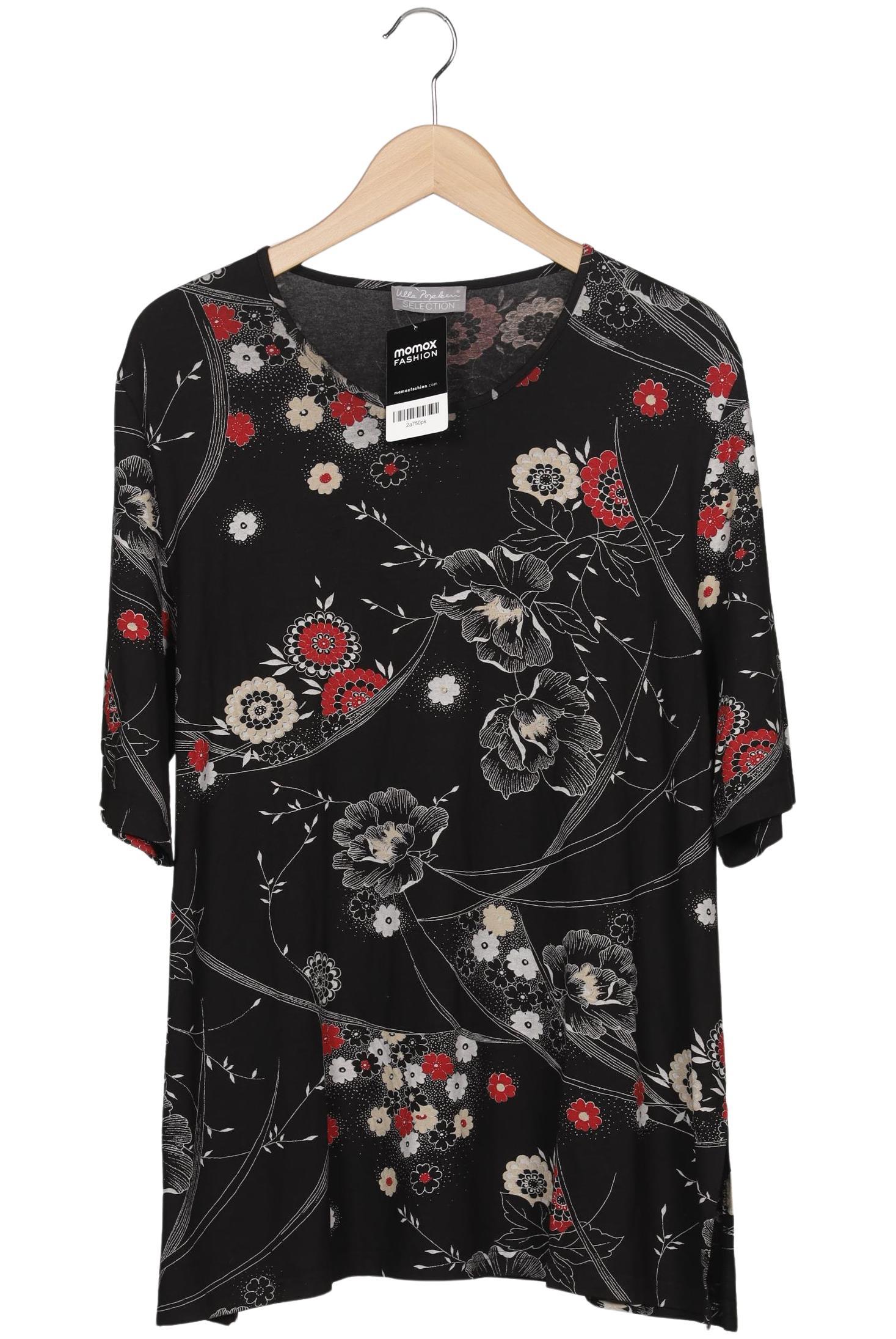 

Selection by Ulla Popken Damen T-Shirt, schwarz, Gr. 46