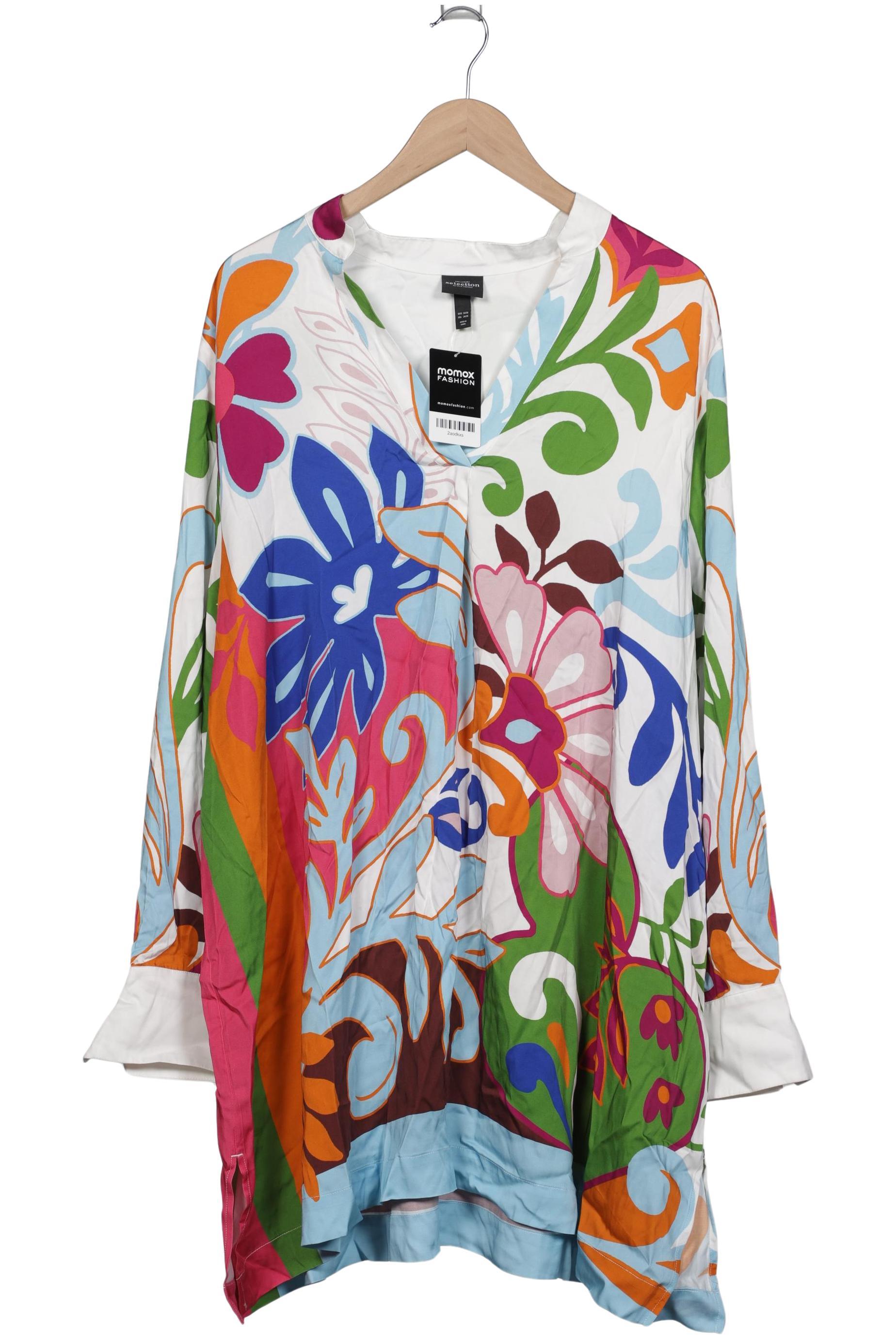 

Selection by Ulla Popken Damen Bluse, mehrfarbig, Gr. 54