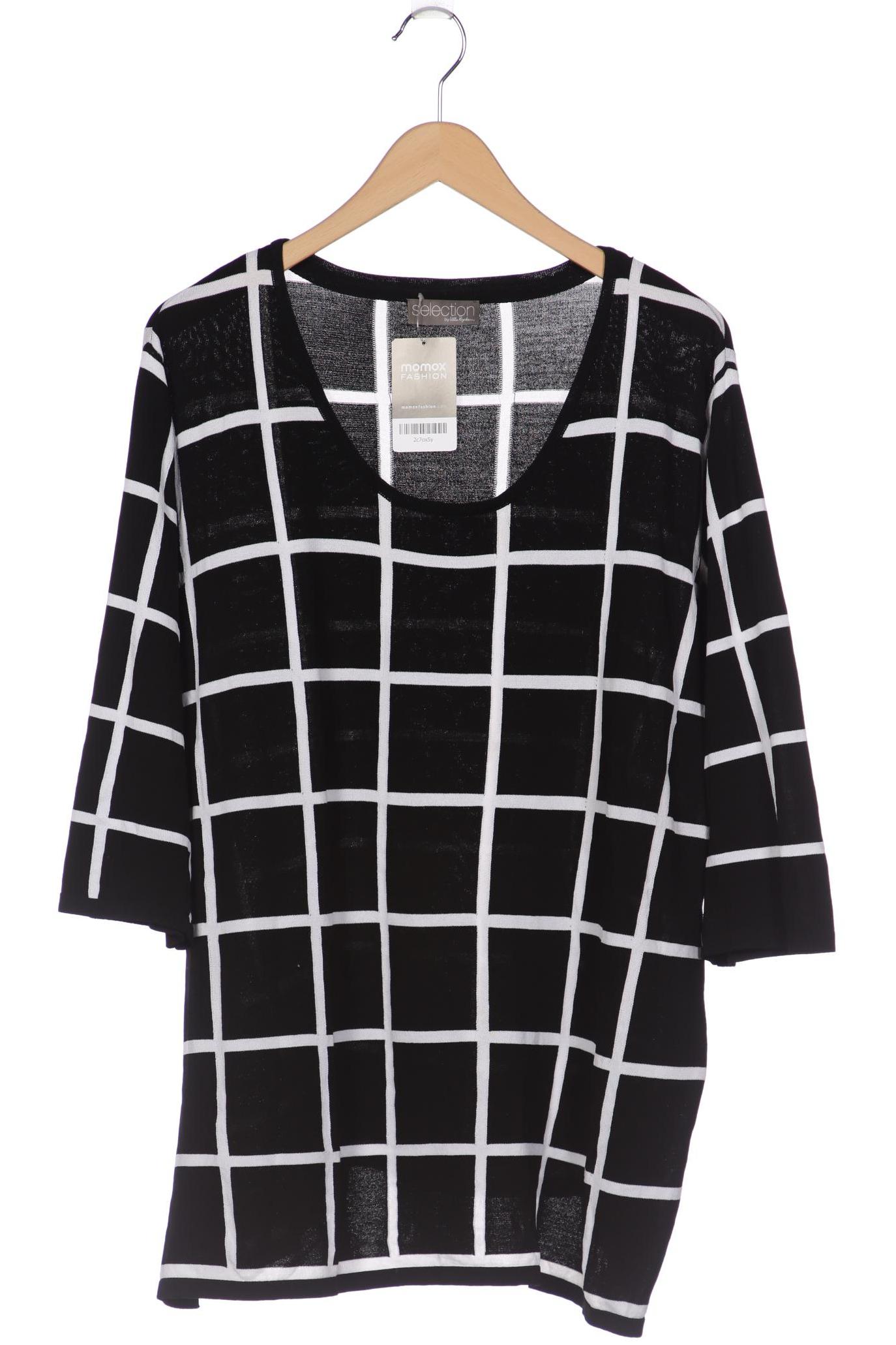 

Selection by Ulla Popken Damen Pullover, schwarz, Gr. 50