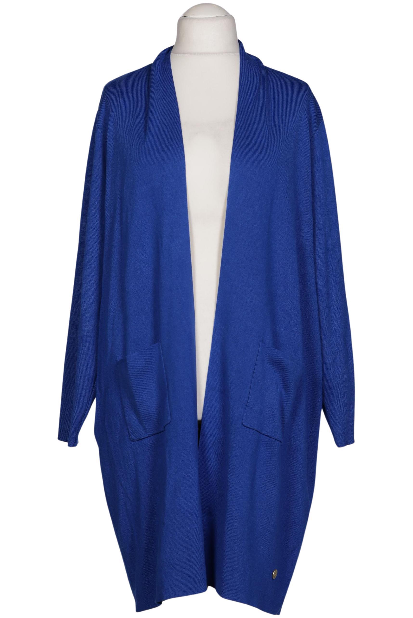 

Selection by Ulla Popken Damen Strickjacke, blau, Gr. 46