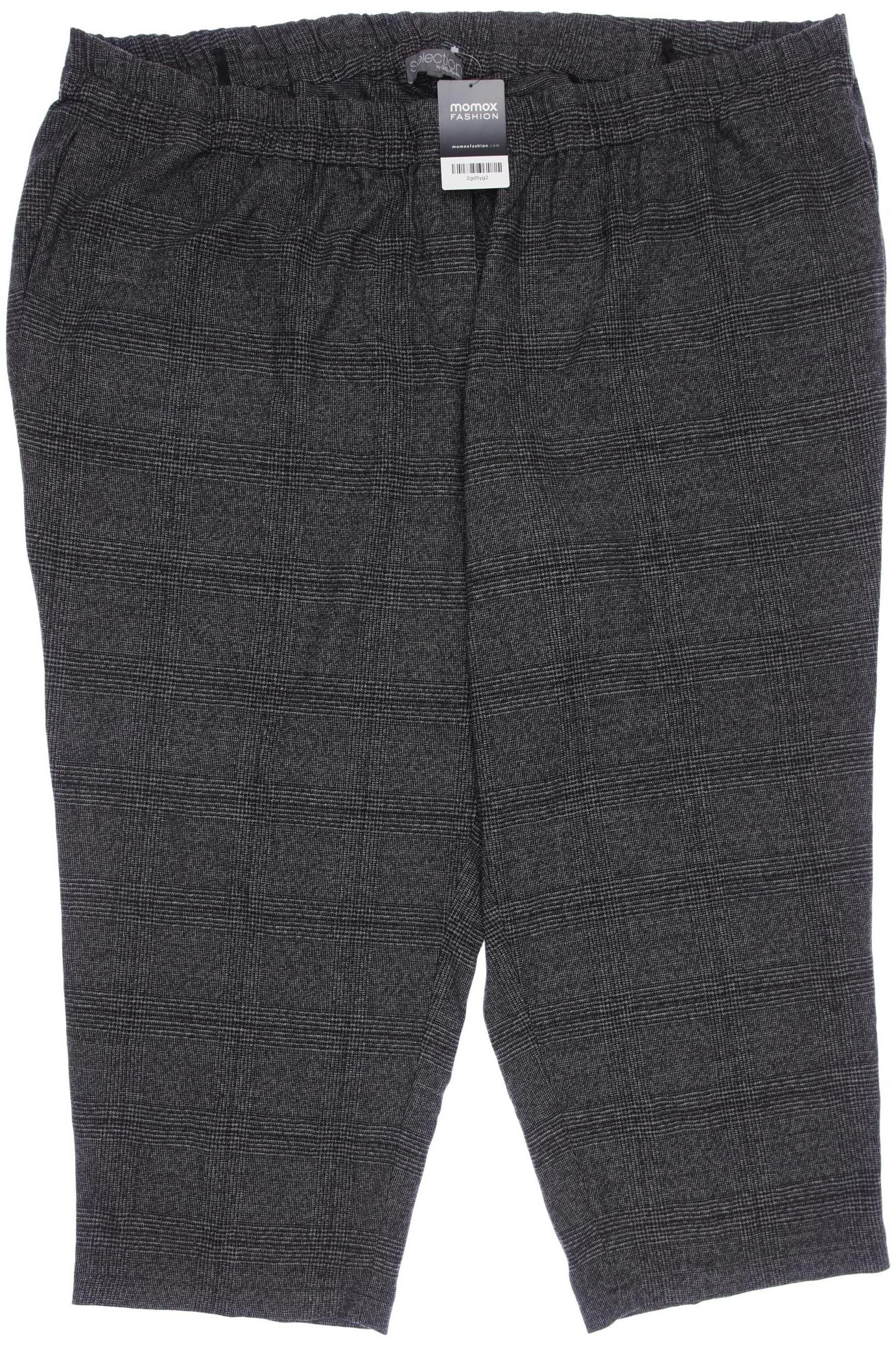 

Selection by Ulla Popken Damen Stoffhose, grau, Gr. 58