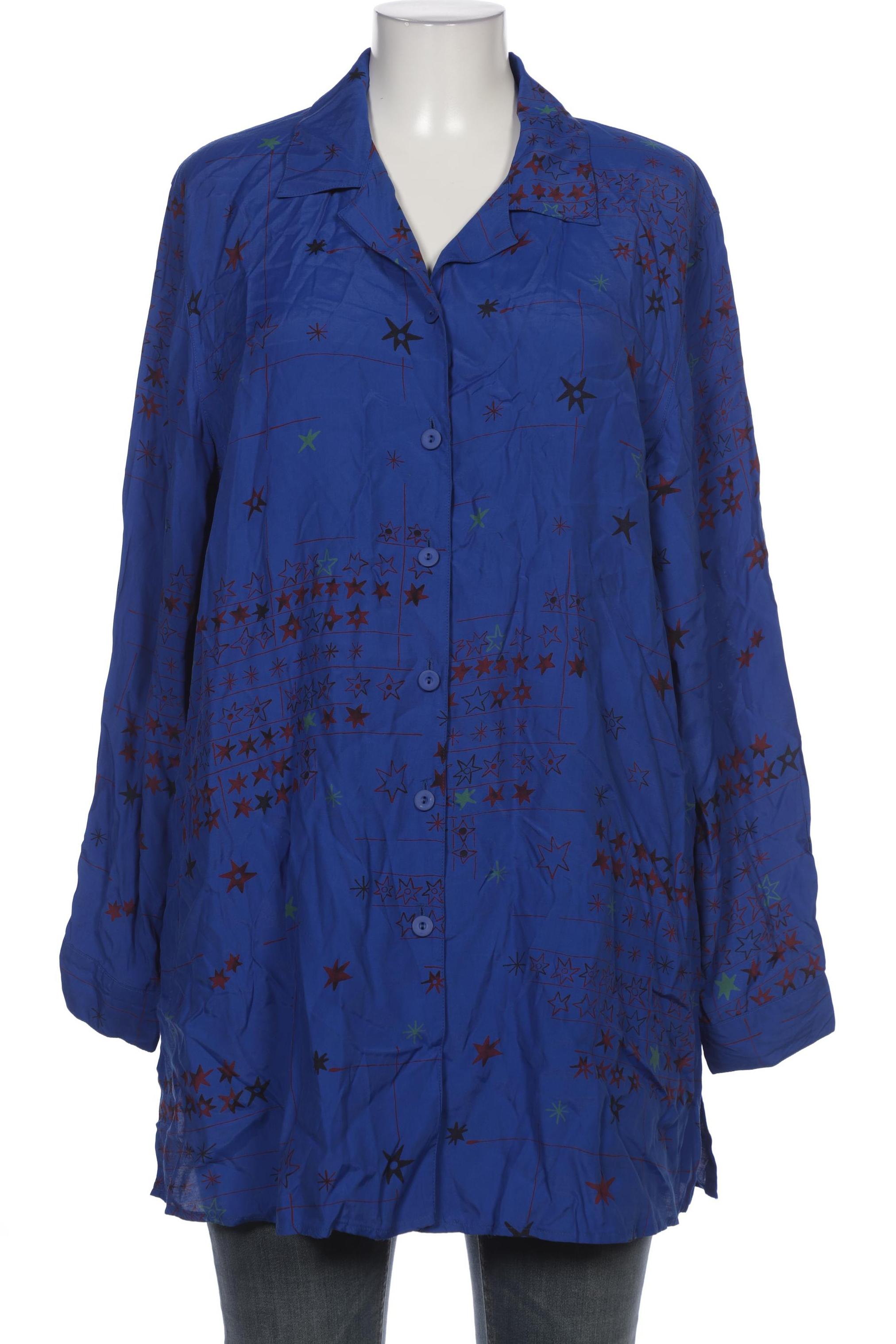 

Selection by Ulla Popken Damen Bluse, blau