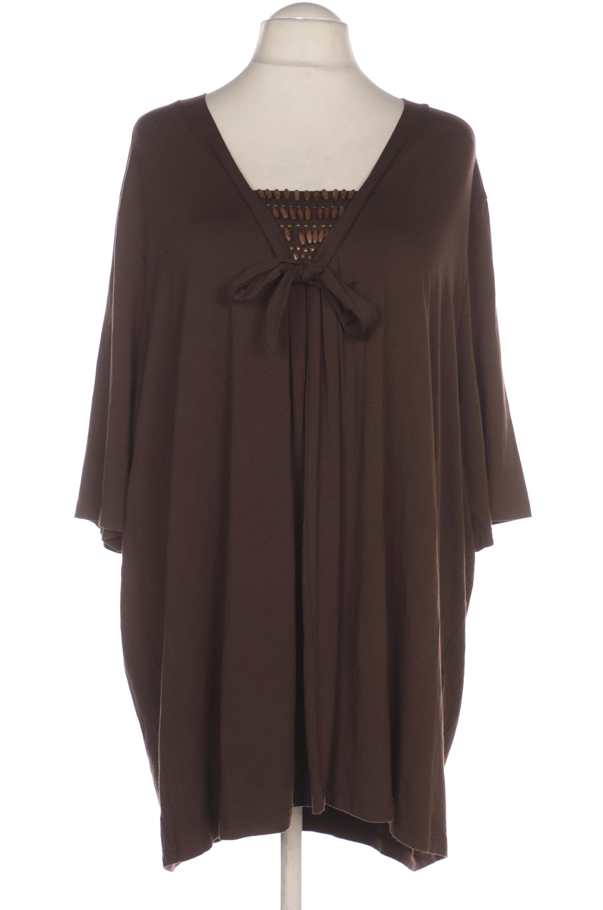 

Selection by Ulla Popken Damen T-Shirt, braun, Gr. 54