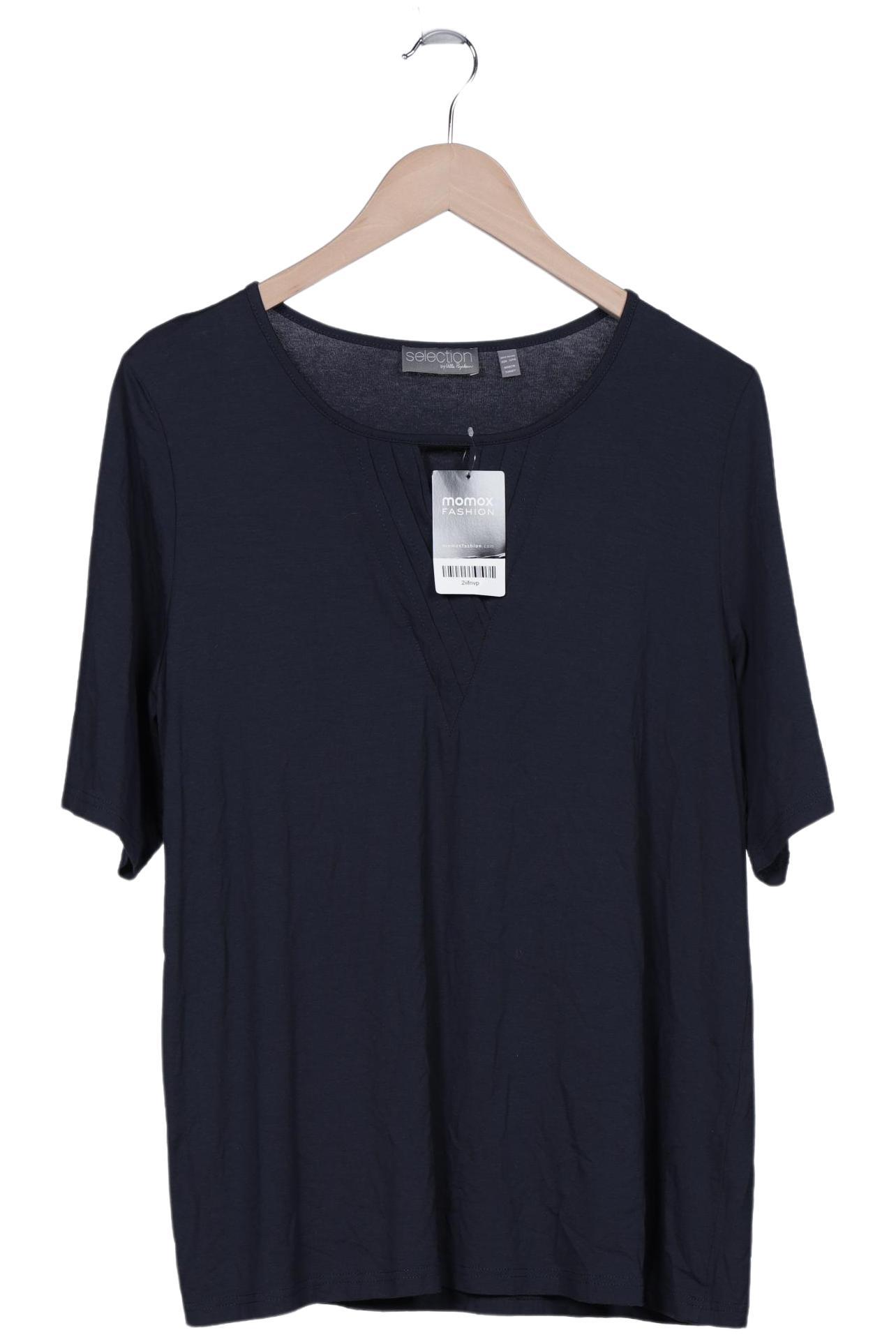 

Selection by Ulla Popken Damen T-Shirt, marineblau, Gr. 42