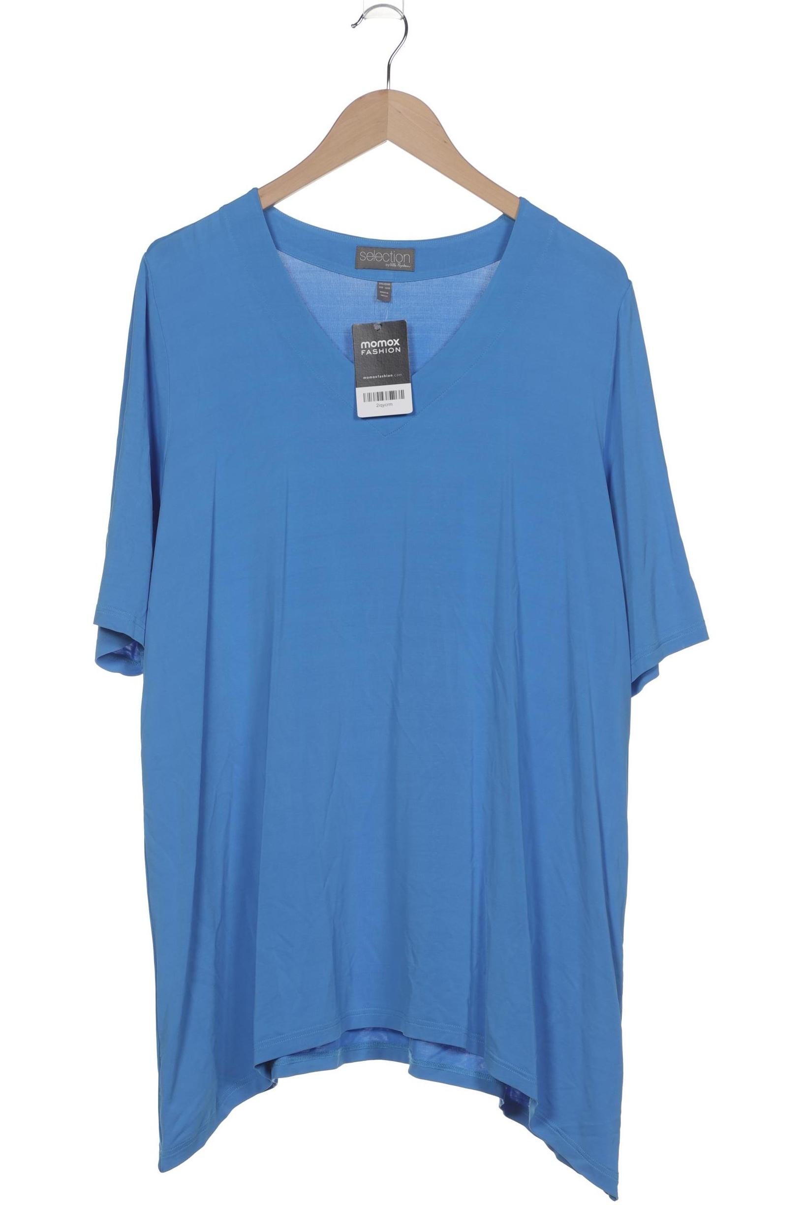 

Selection by Ulla Popken Damen T-Shirt, blau, Gr. 42
