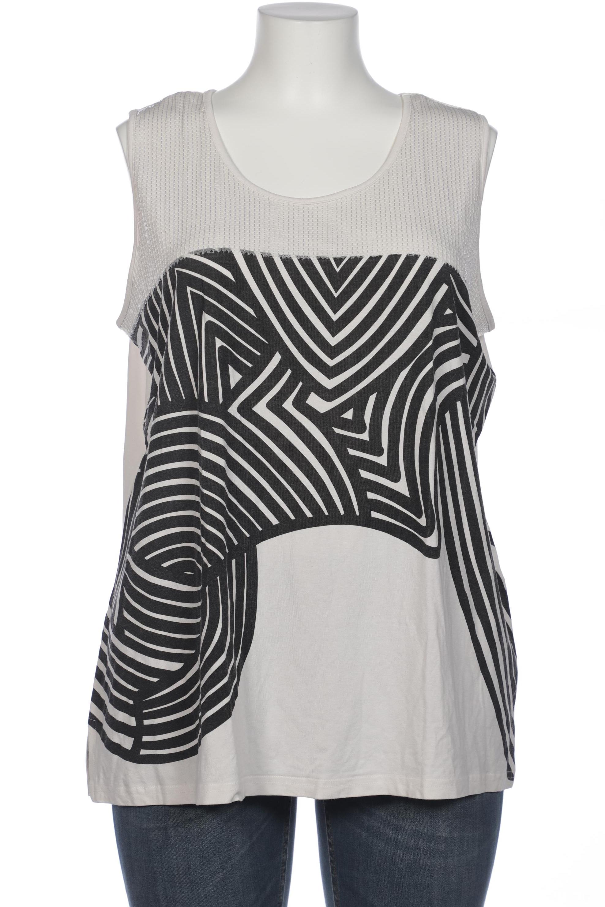 

Selection by Ulla Popken Damen Top, cremeweiß, Gr. 46