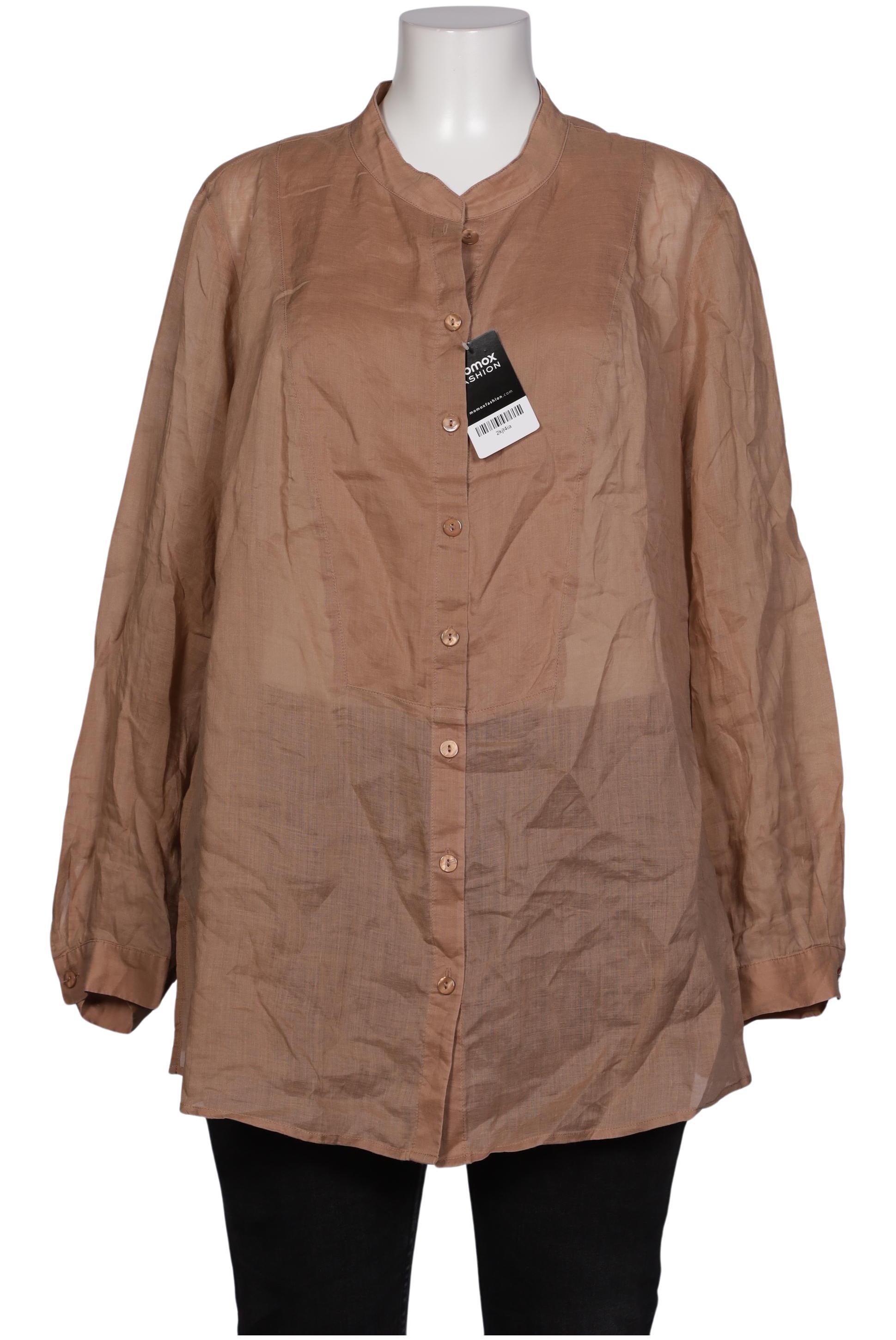 

Selection by Ulla Popken Damen Bluse, braun, Gr. 50