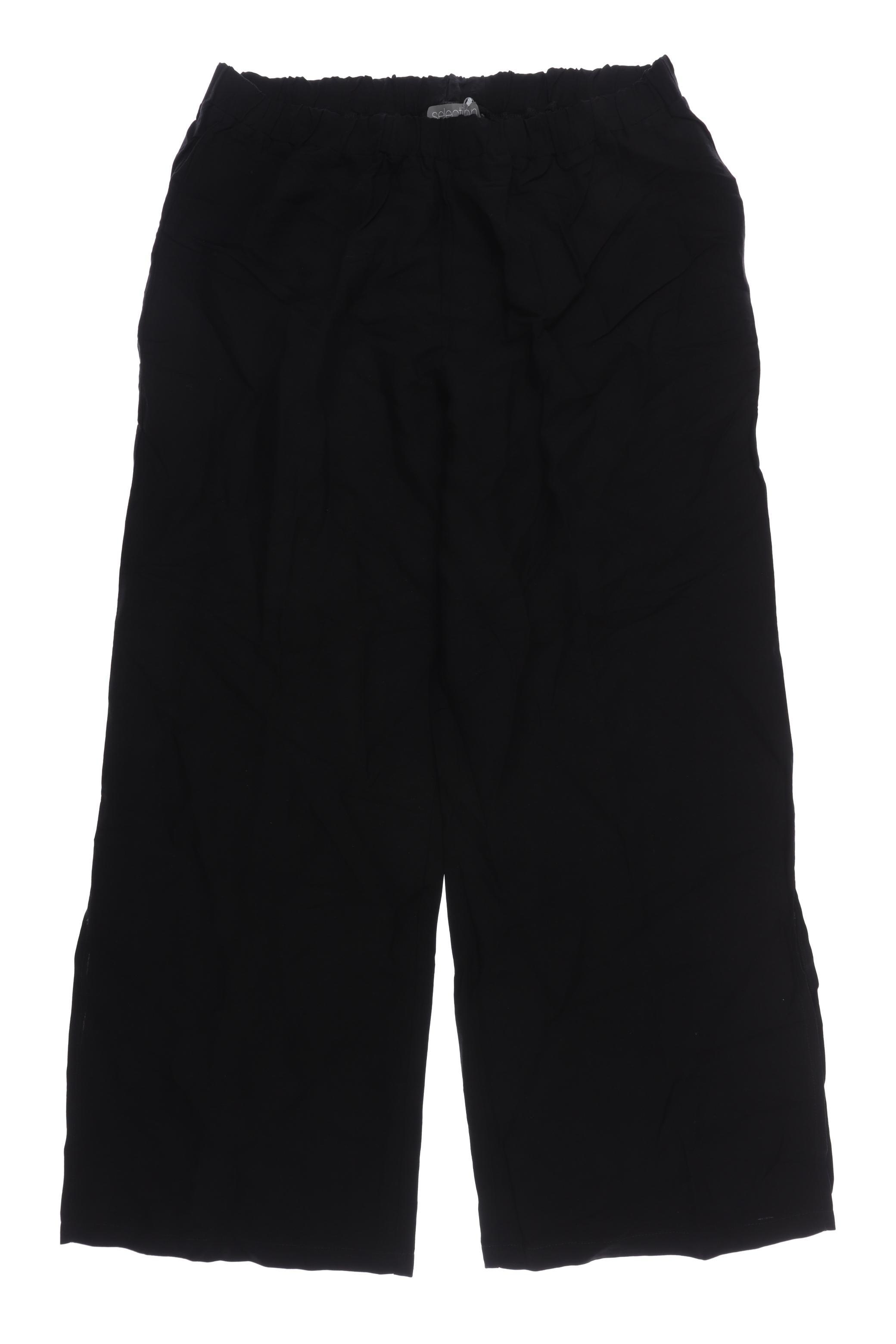 

Selection by Ulla Popken Damen Stoffhose, schwarz, Gr. 48