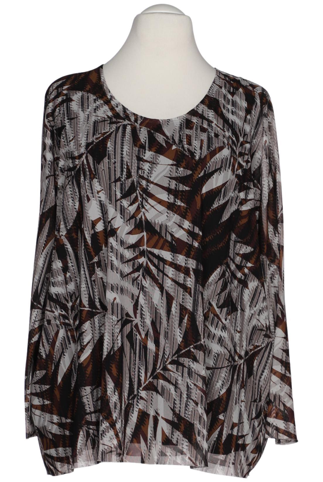 

Selection by Ulla Popken Damen Bluse, mehrfarbig, Gr. 54