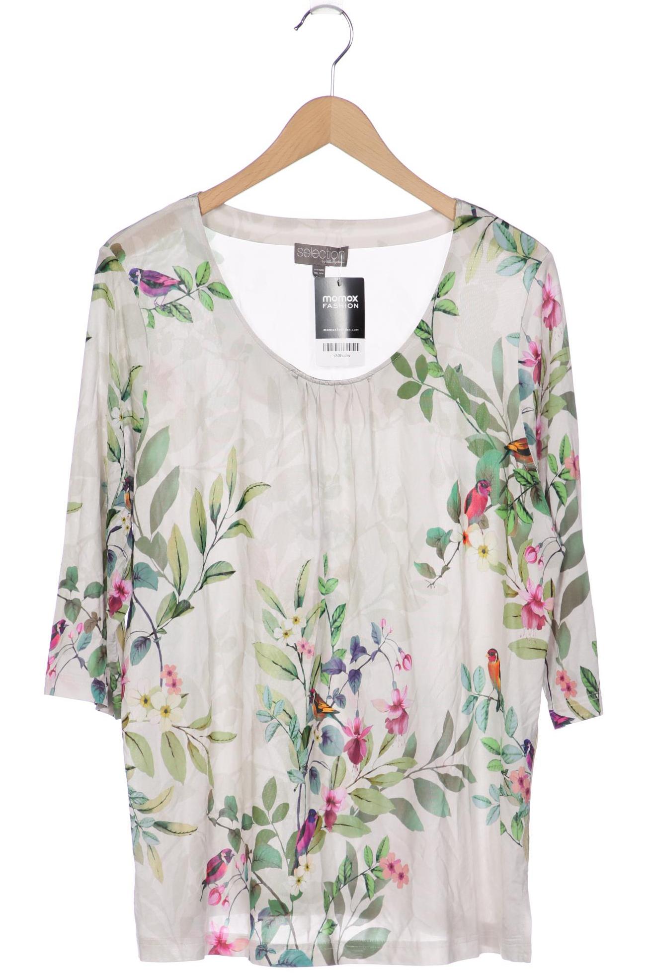 

Selection by Ulla Popken Damen Bluse, mehrfarbig, Gr. 46