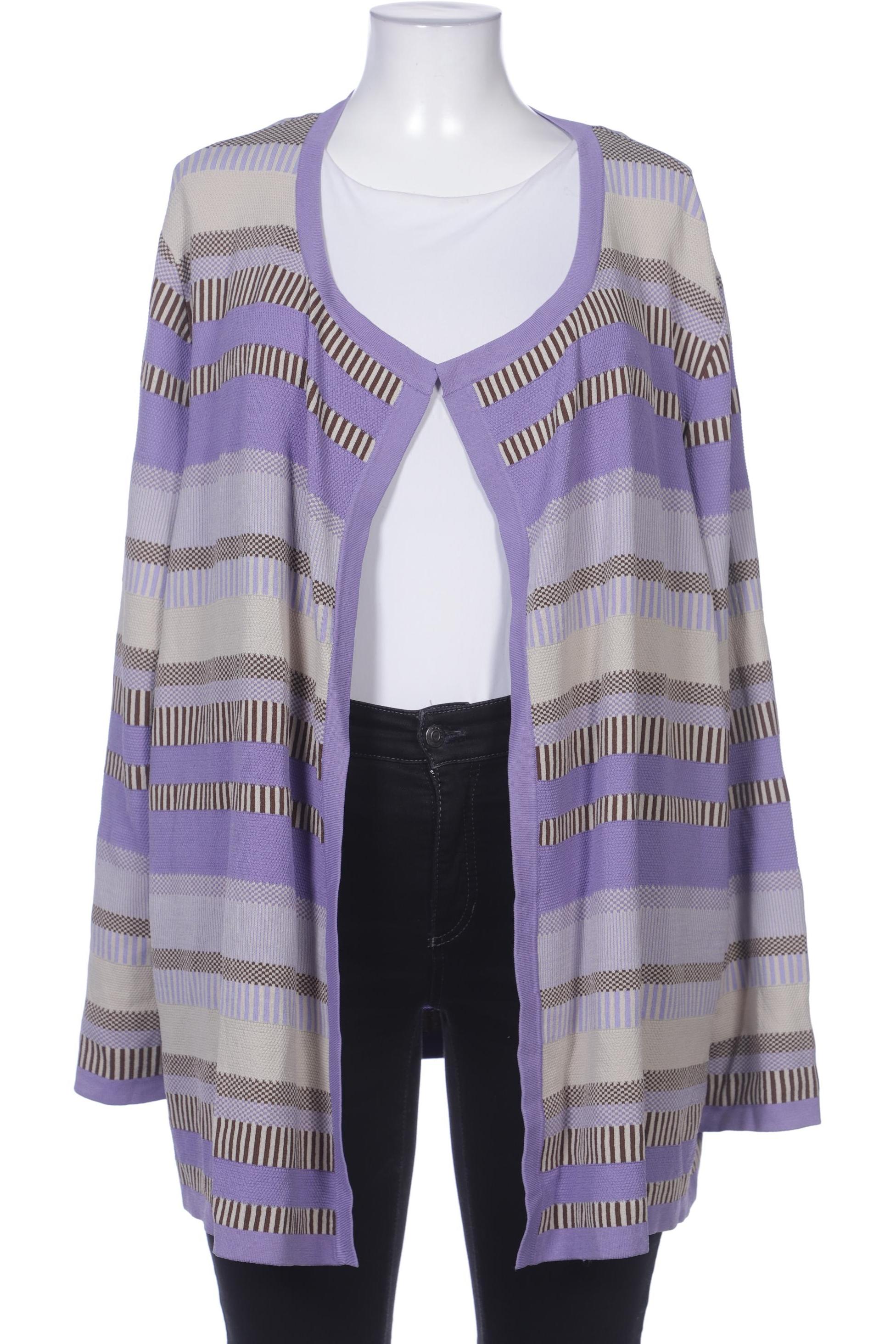 

Selection by Ulla Popken Damen Strickjacke, flieder, Gr. 50