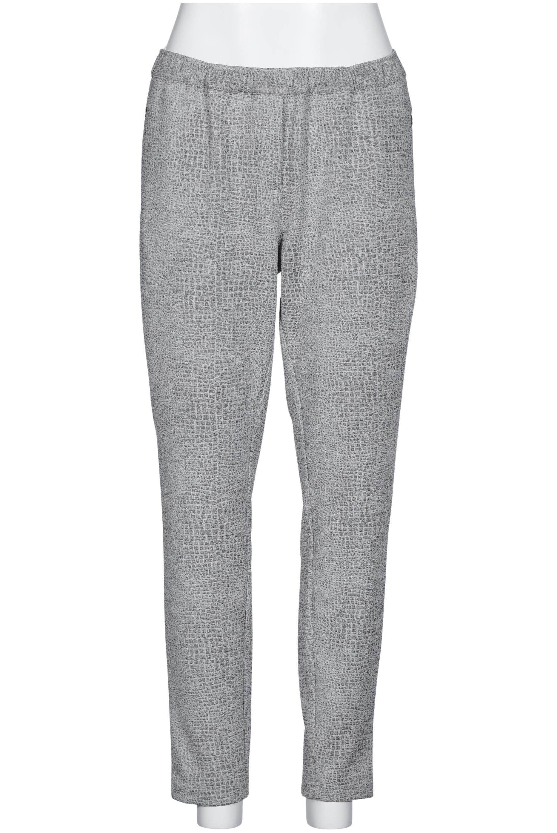 

Selection by Ulla Popken Damen Stoffhose, grau, Gr. 46