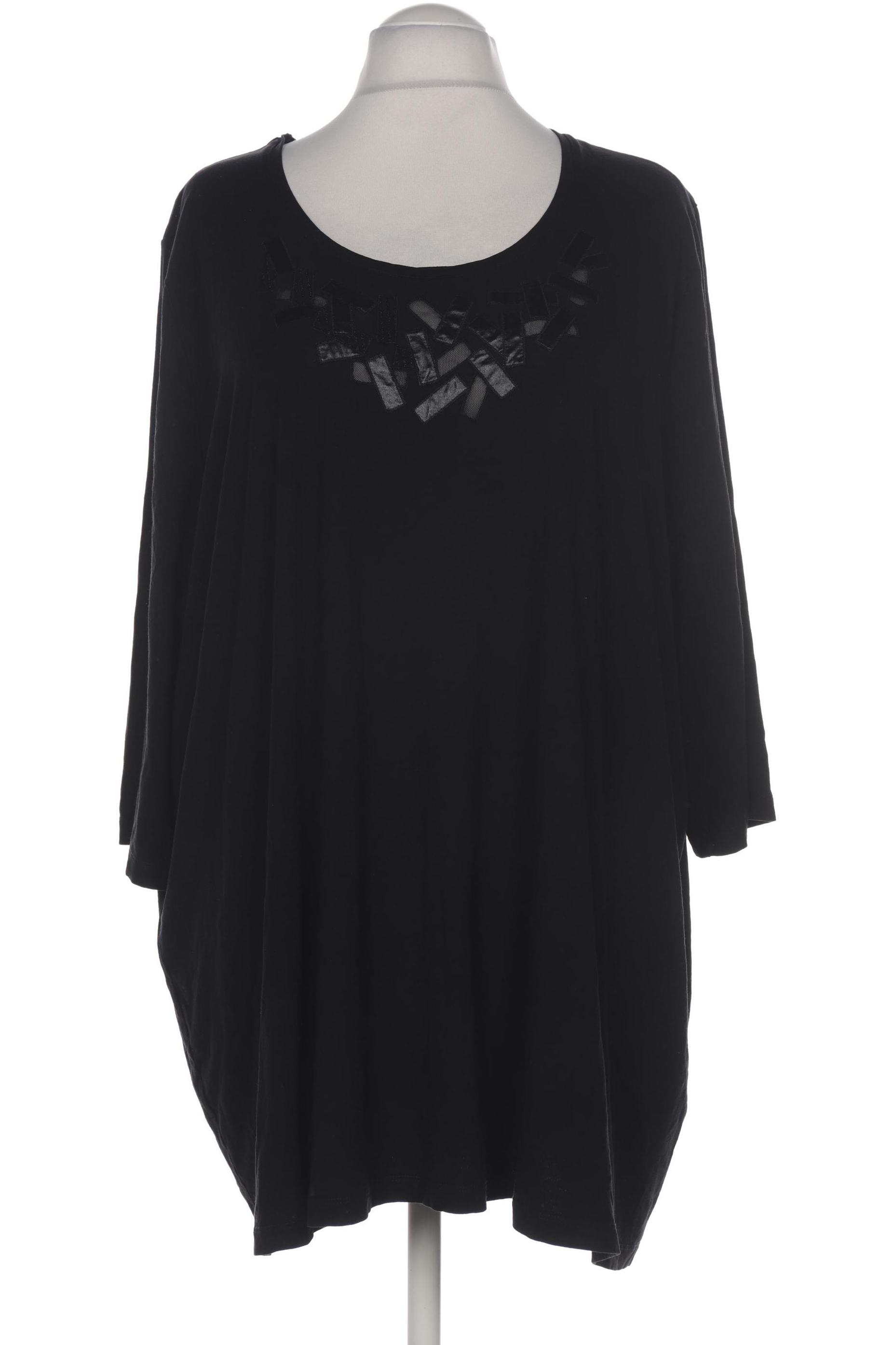 

Selection by Ulla Popken Damen T-Shirt, schwarz, Gr. 58