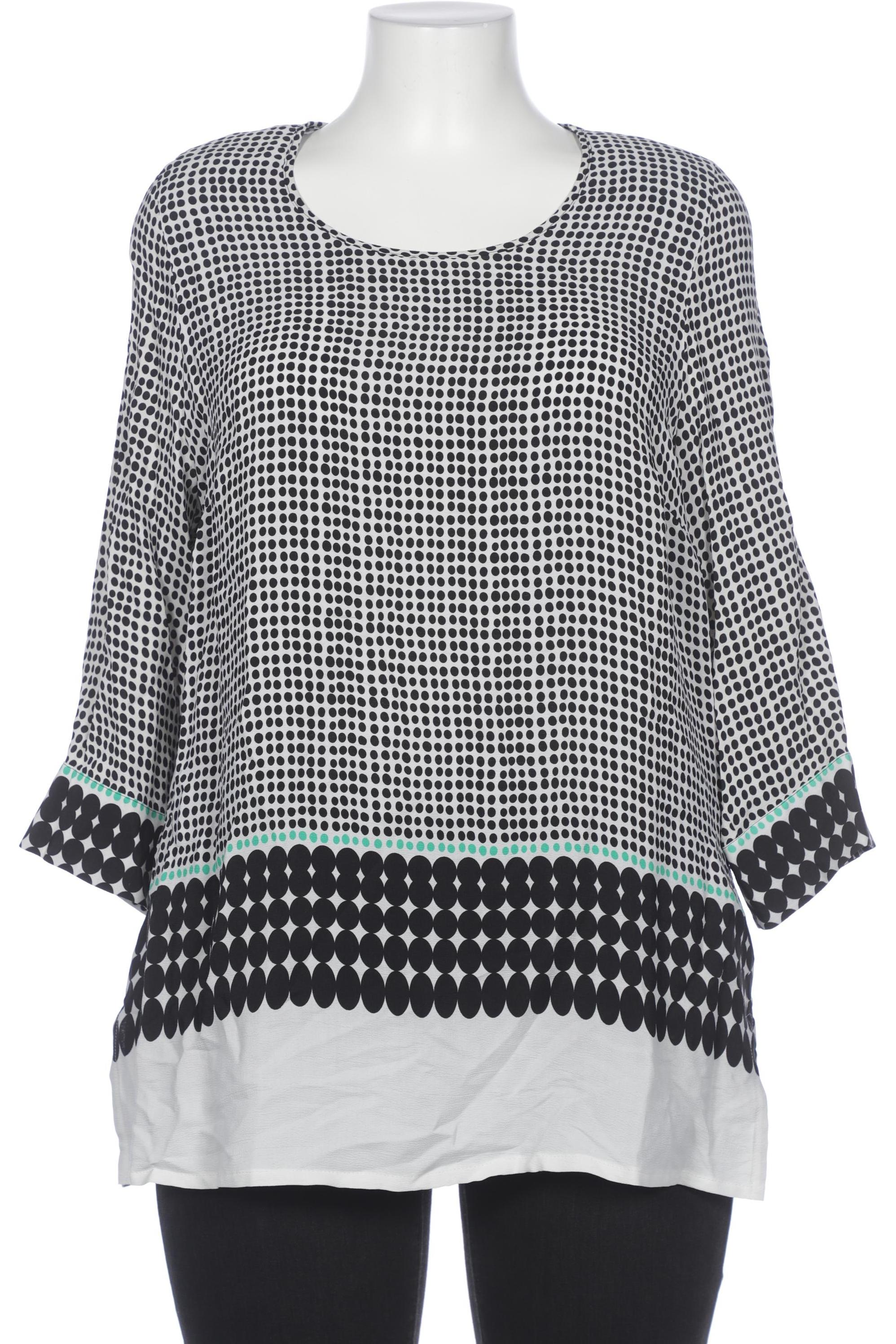 

Selection by Ulla Popken Damen Bluse, weiß, Gr. 42
