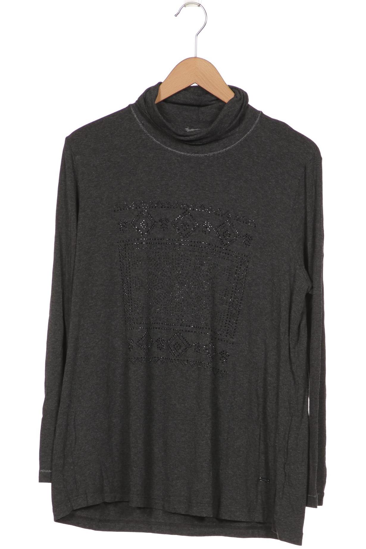 

Selection by Ulla Popken Damen Langarmshirt, grau