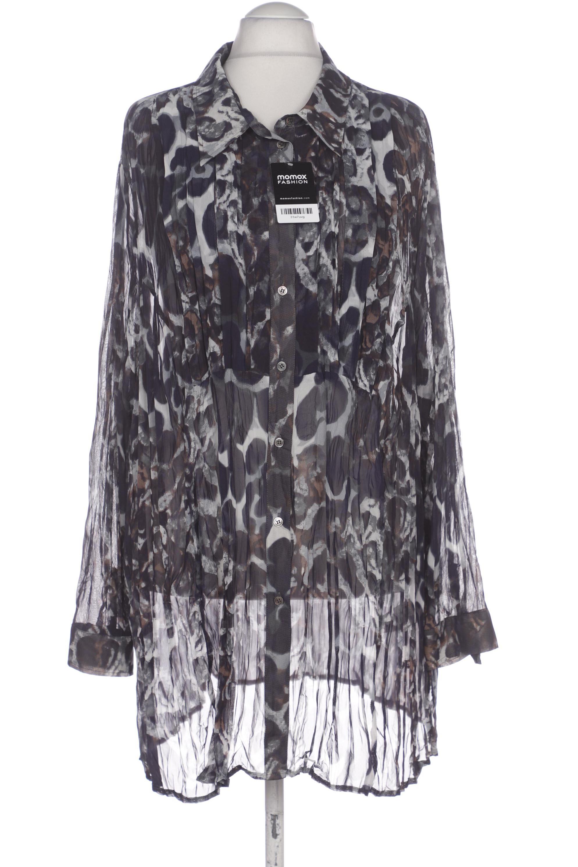 

Selection by Ulla Popken Damen Bluse, marineblau, Gr. 54