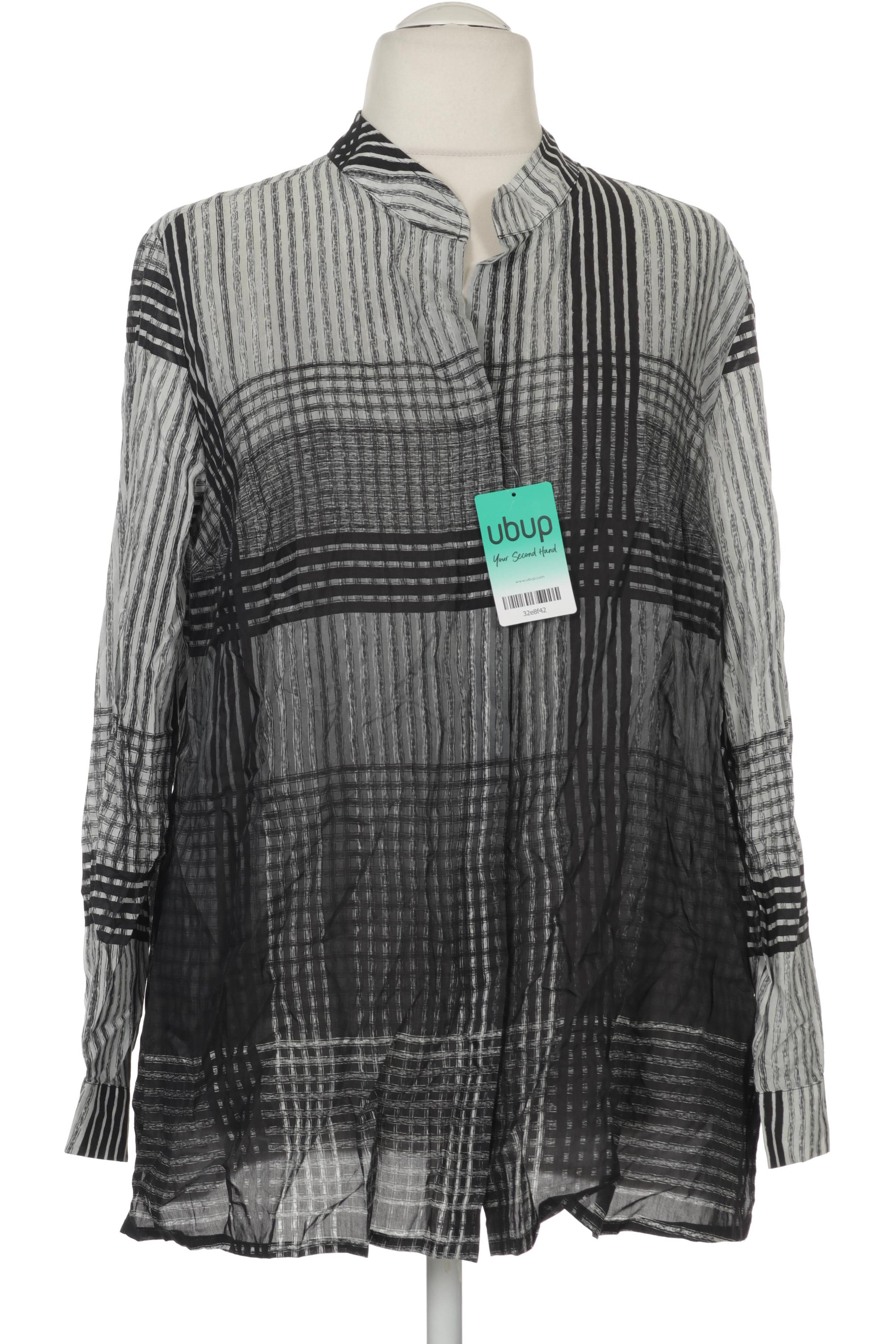 

Selection by Ulla Popken Damen Bluse, grau, Gr. 48
