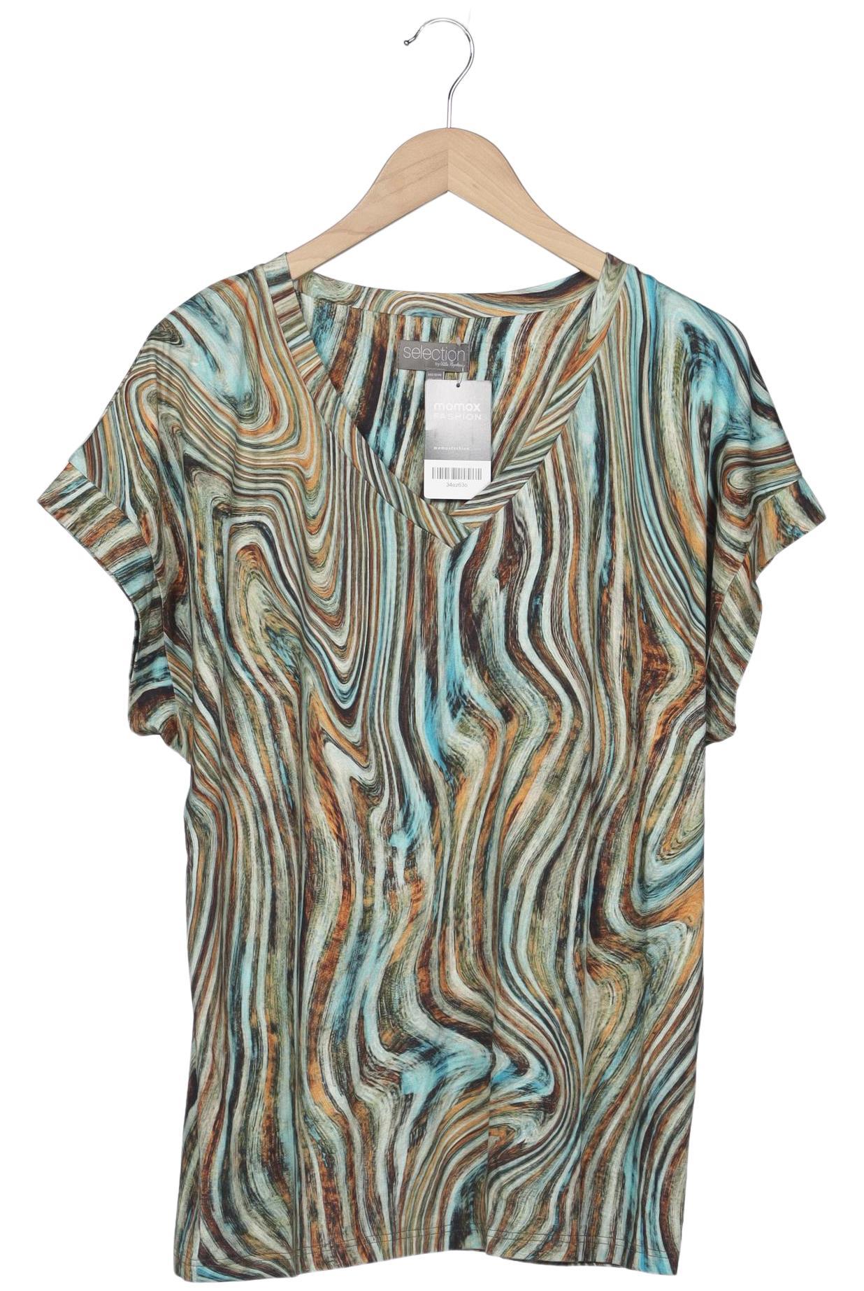 

Selection by Ulla Popken Damen T-Shirt, mehrfarbig, Gr. 42