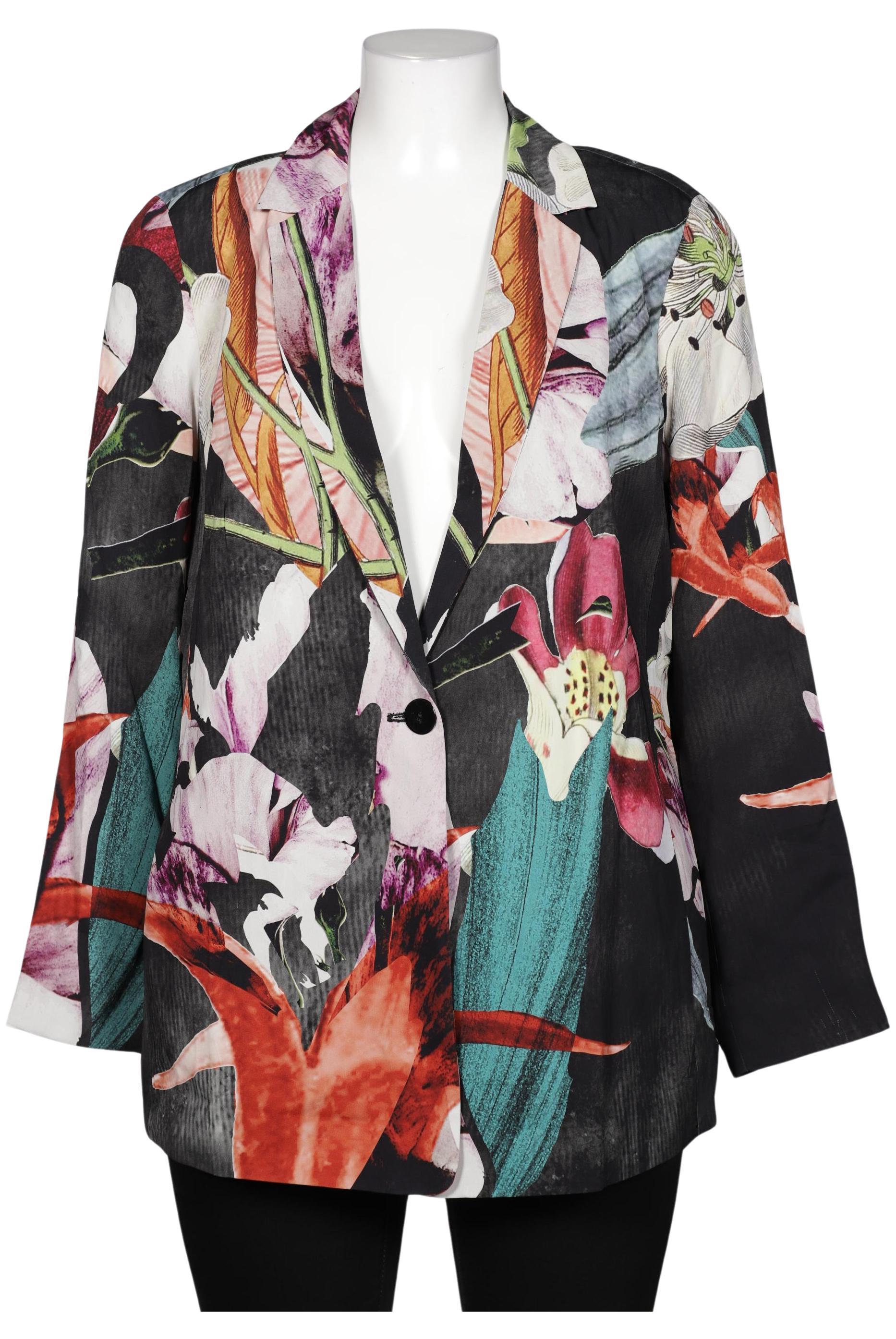 

Selection by Ulla Popken Damen Blazer, mehrfarbig, Gr. 46