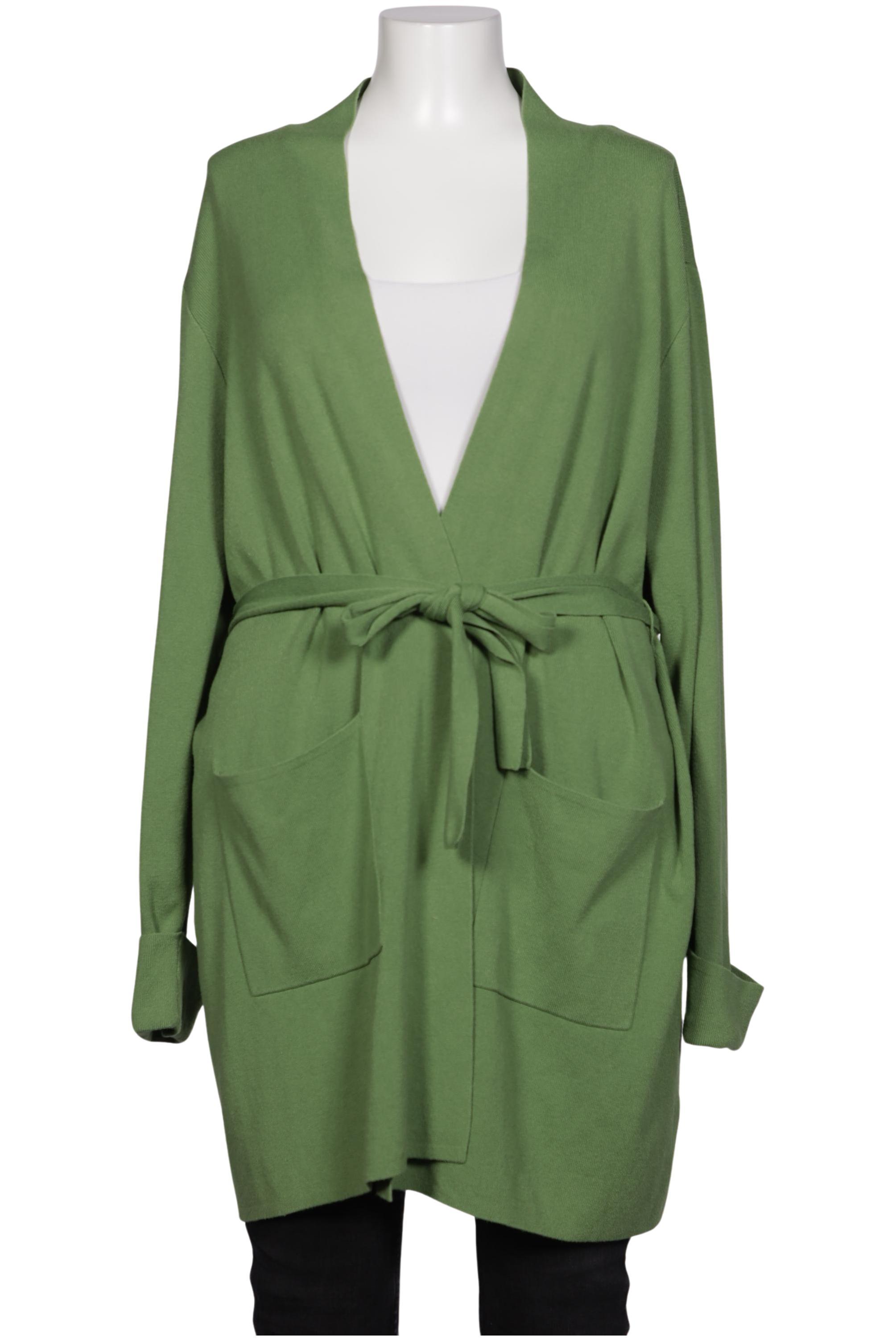 

Selection by Ulla Popken Damen Strickjacke, grün, Gr. 50