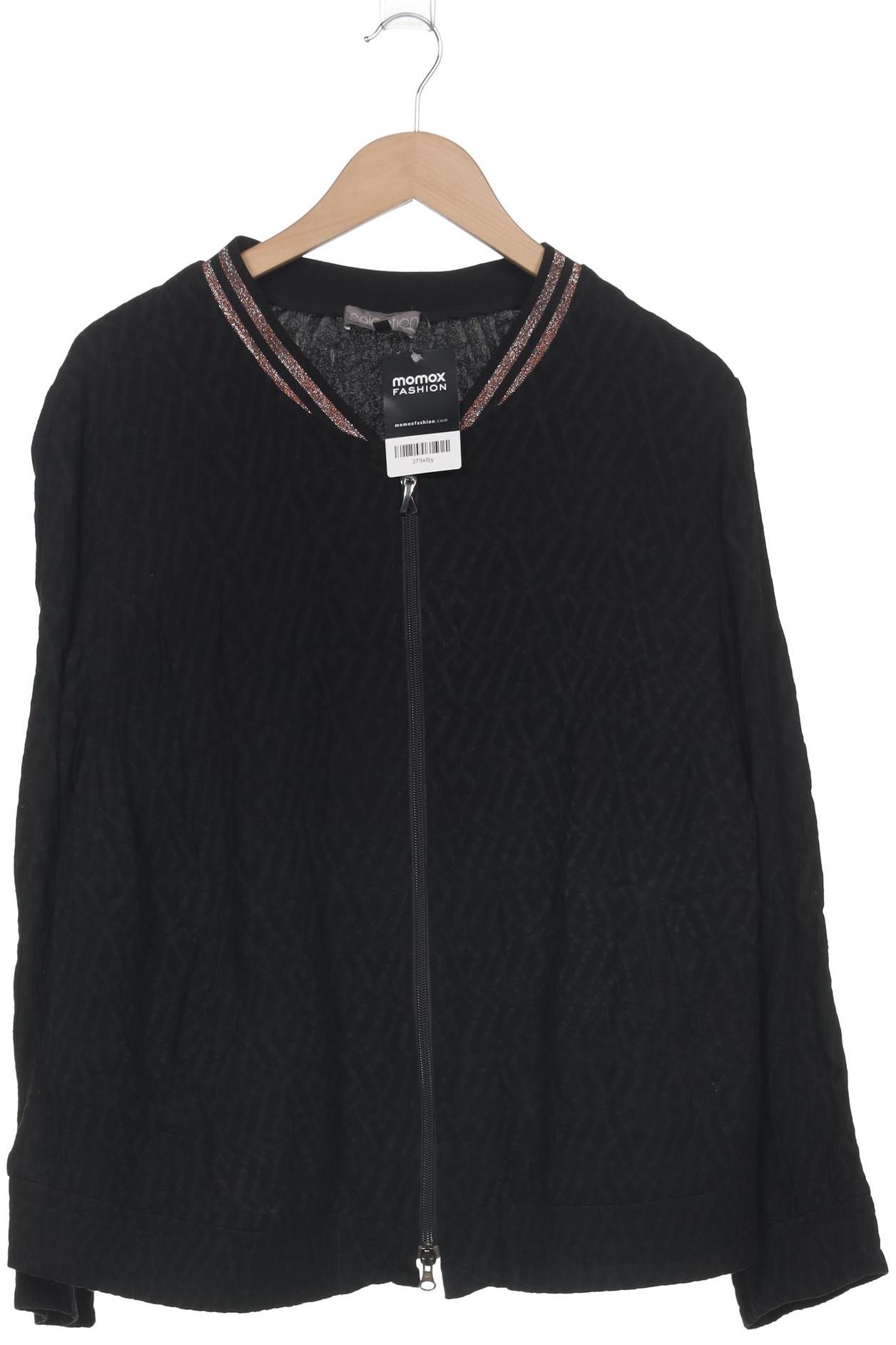

Selection by Ulla Popken Damen Sweatshirt, schwarz, Gr. 48