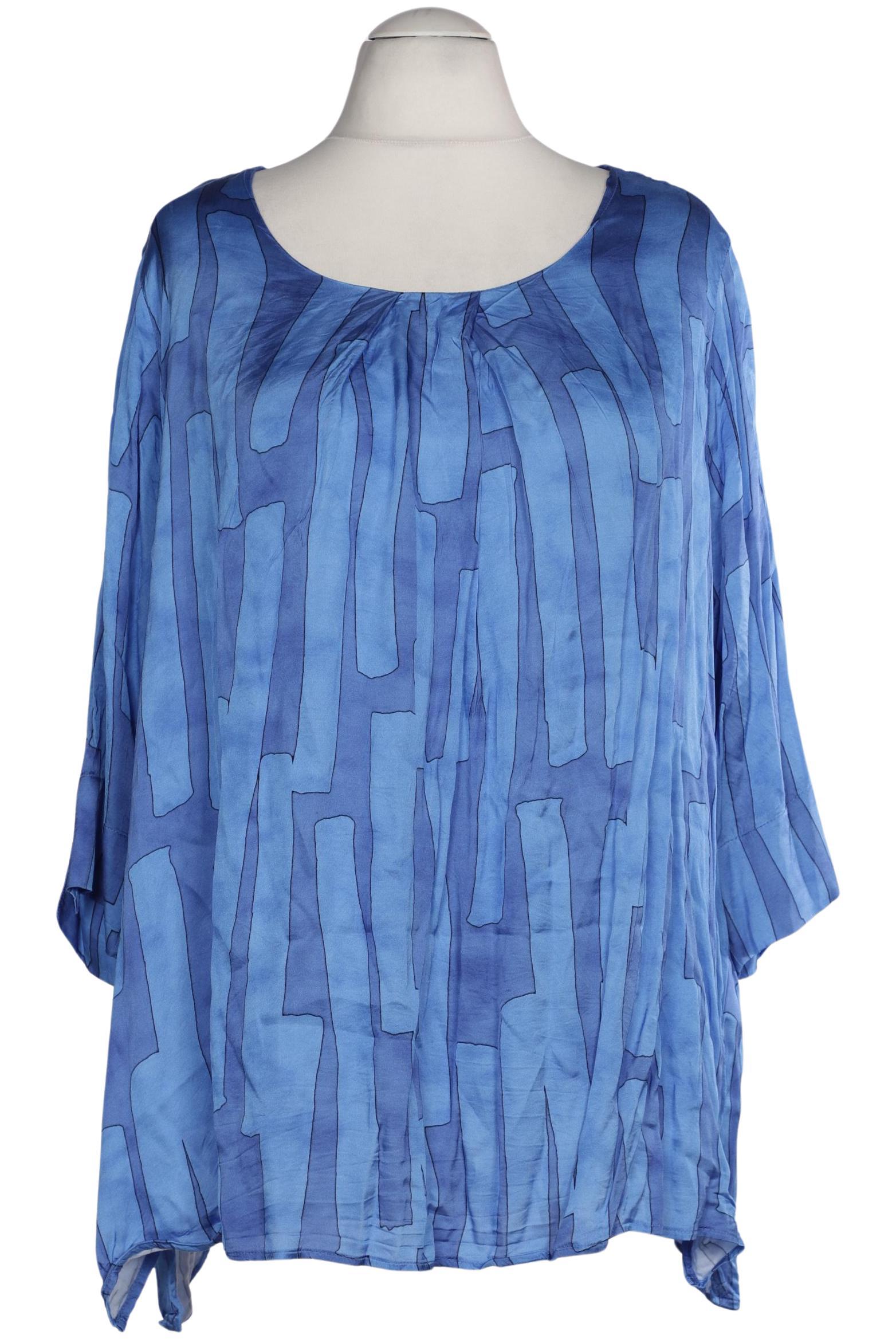 

Selection by Ulla Popken Damen Bluse, hellblau, Gr. 54