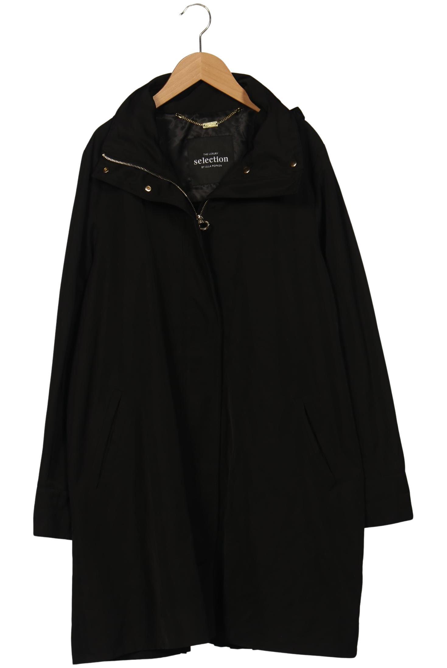 

Selection by Ulla Popken Damen Mantel, schwarz, Gr. 46