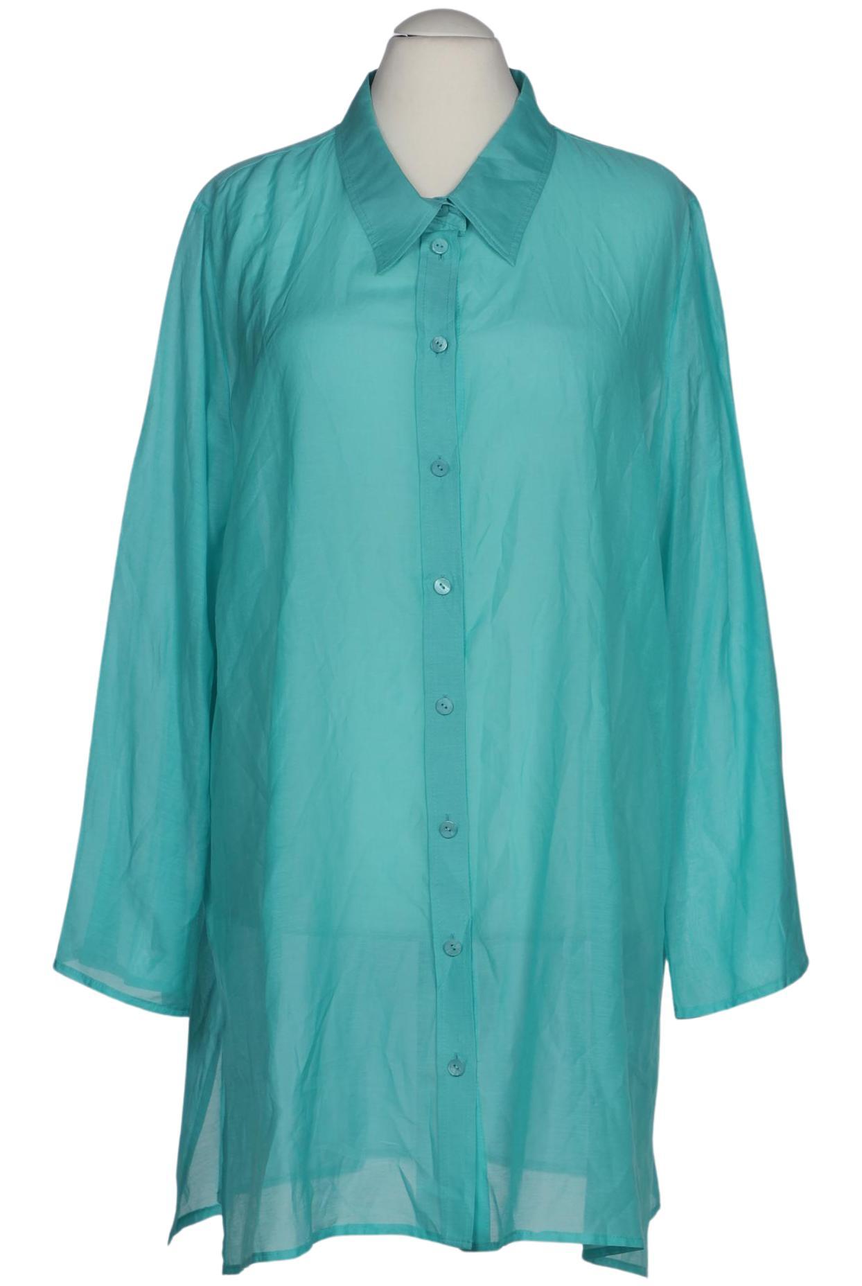 

Selection by Ulla Popken Damen Bluse, türkis, Gr. 54