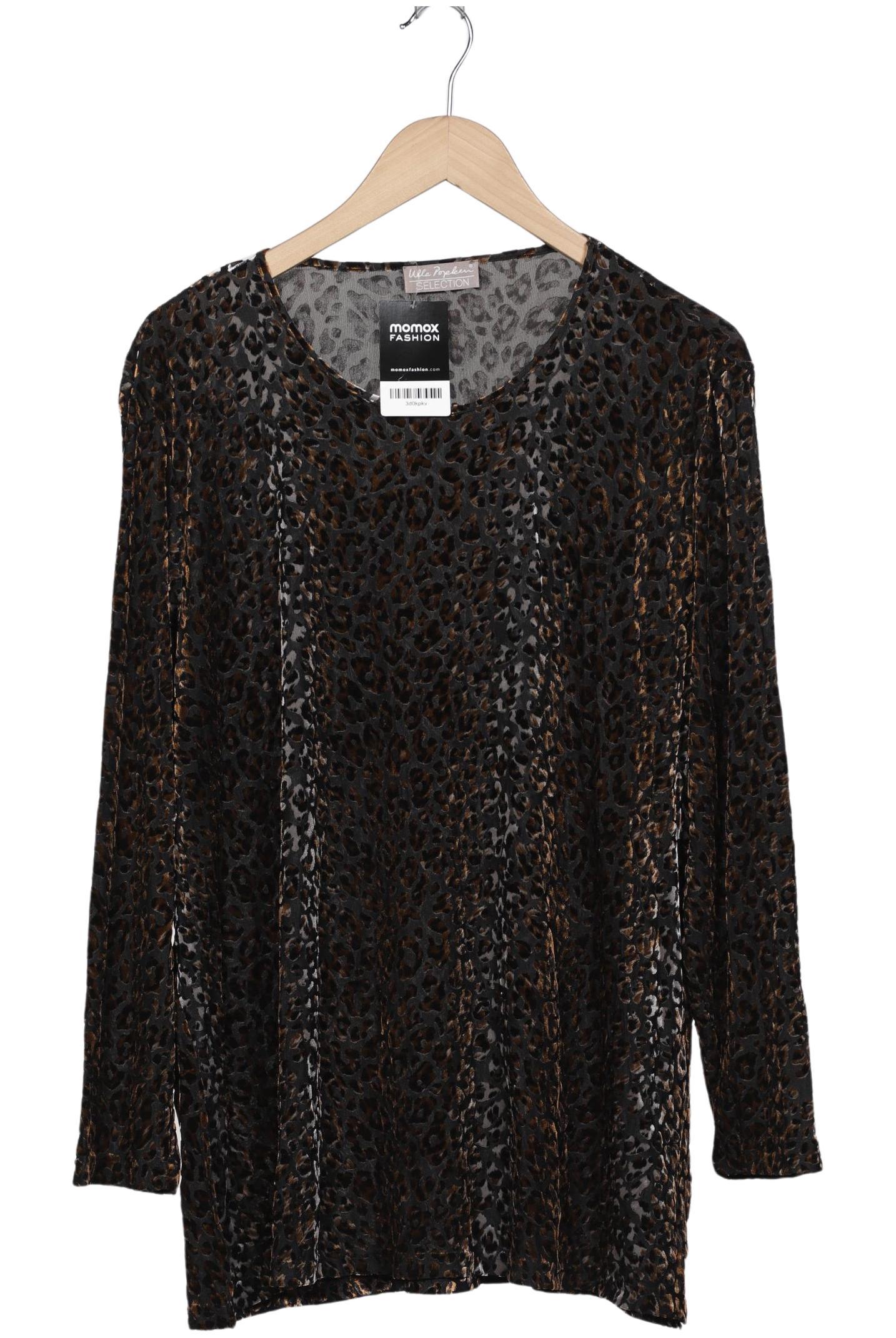 

Selection by Ulla Popken Damen Langarmshirt, braun, Gr. 48