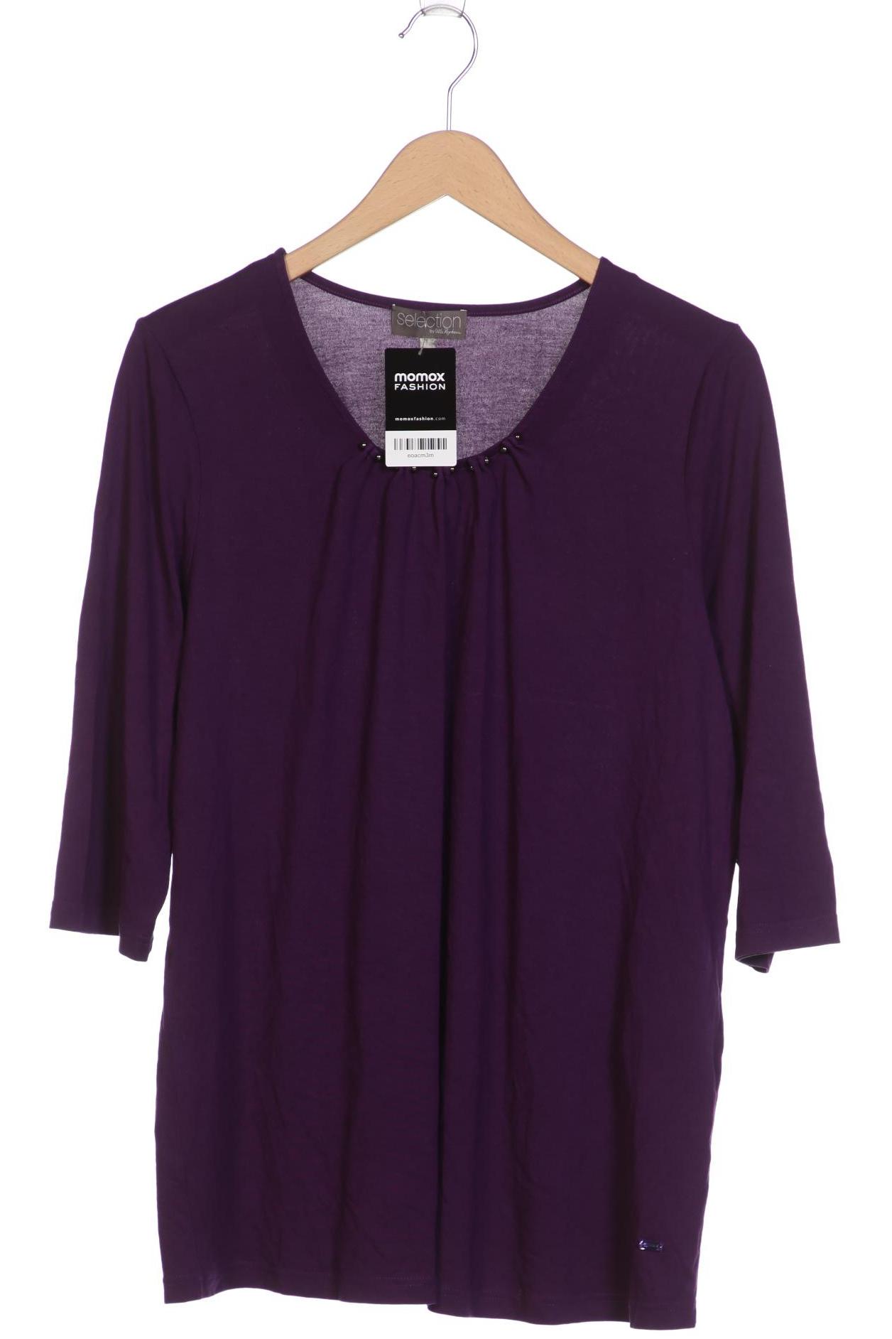 

Selection by Ulla Popken Damen Langarmshirt, flieder, Gr. 46