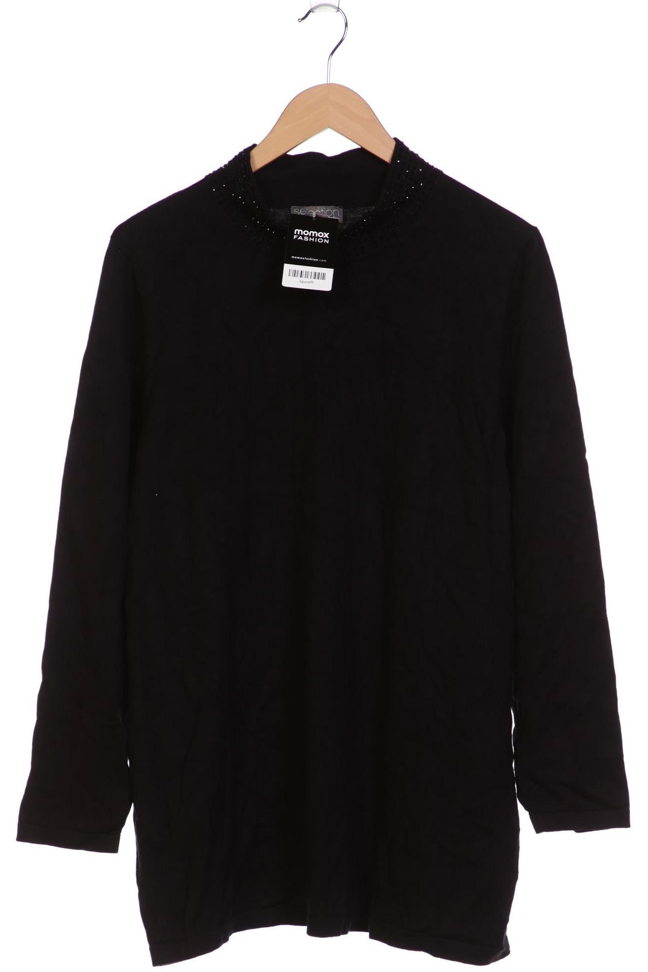 

Selection by Ulla Popken Damen Pullover, schwarz, Gr. 46