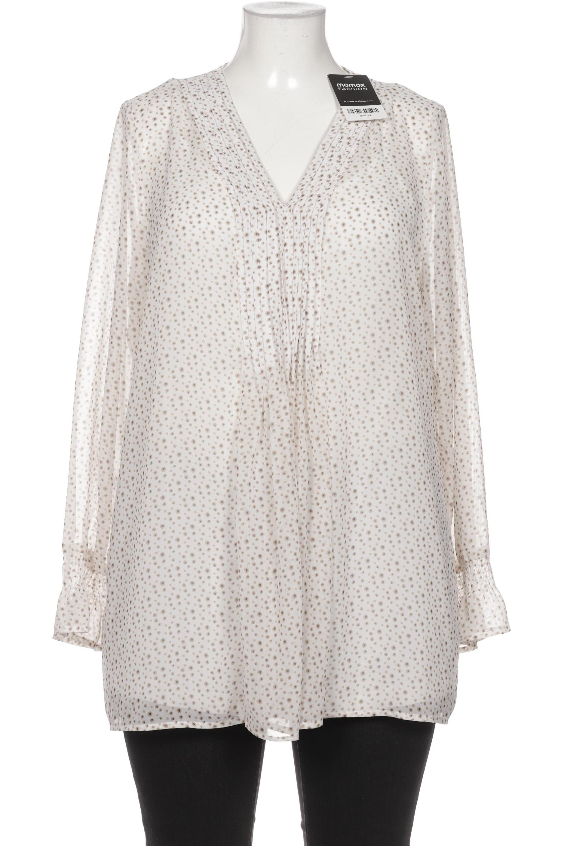 

Selection by Ulla Popken Damen Bluse, weiß, Gr. 42
