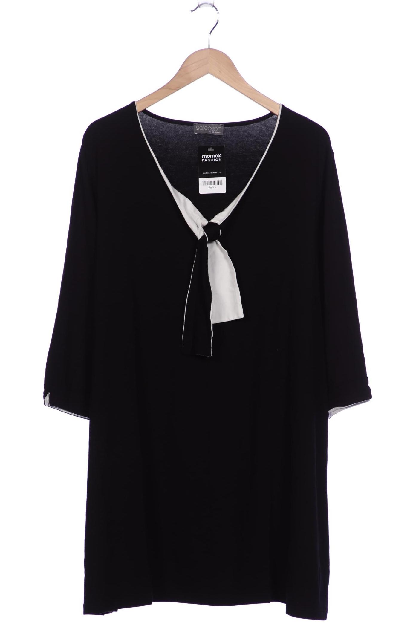

Selection by Ulla Popken Damen T-Shirt, schwarz, Gr. 54