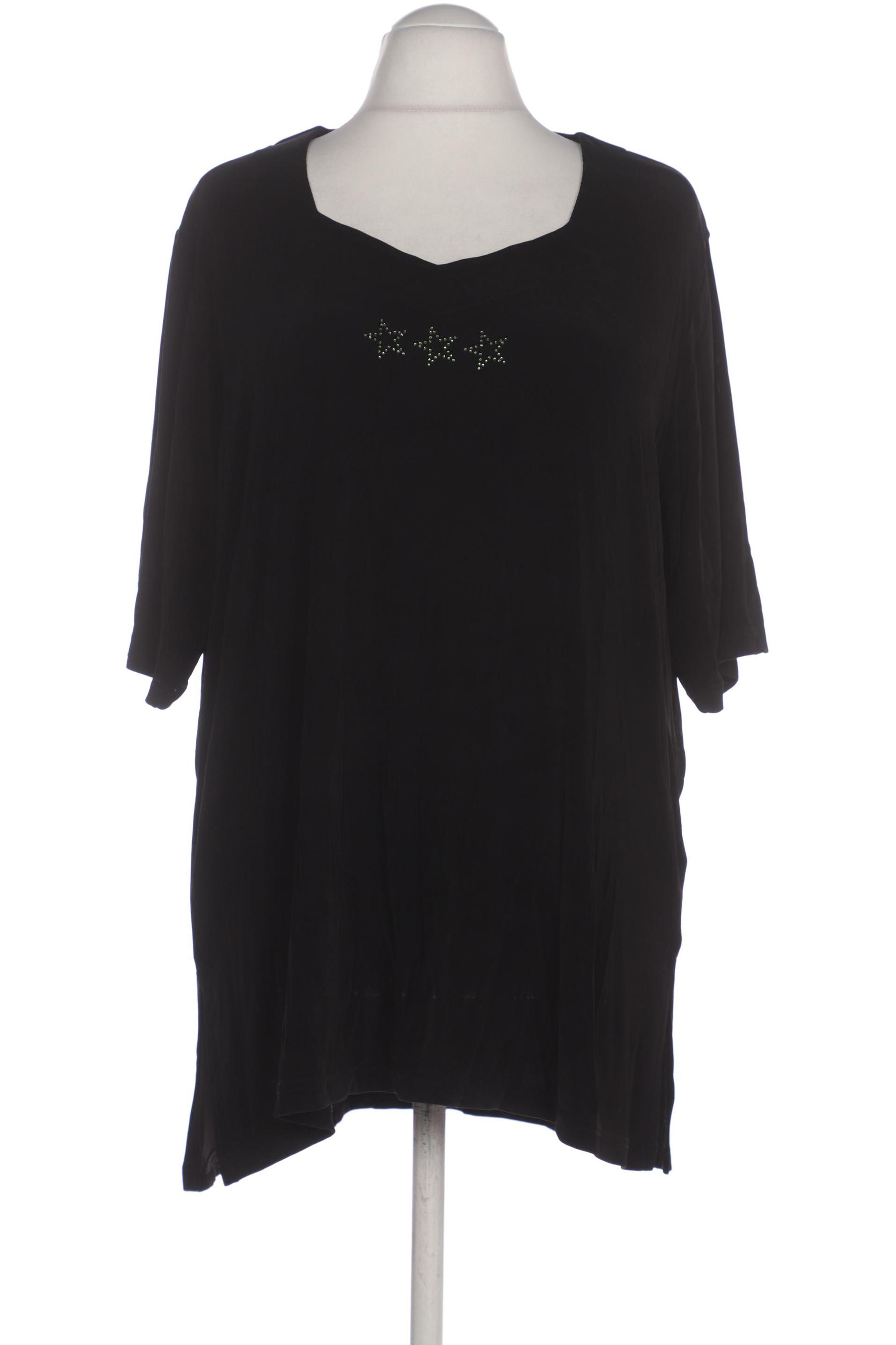 

Selection by Ulla Popken Damen T-Shirt, schwarz, Gr. 52