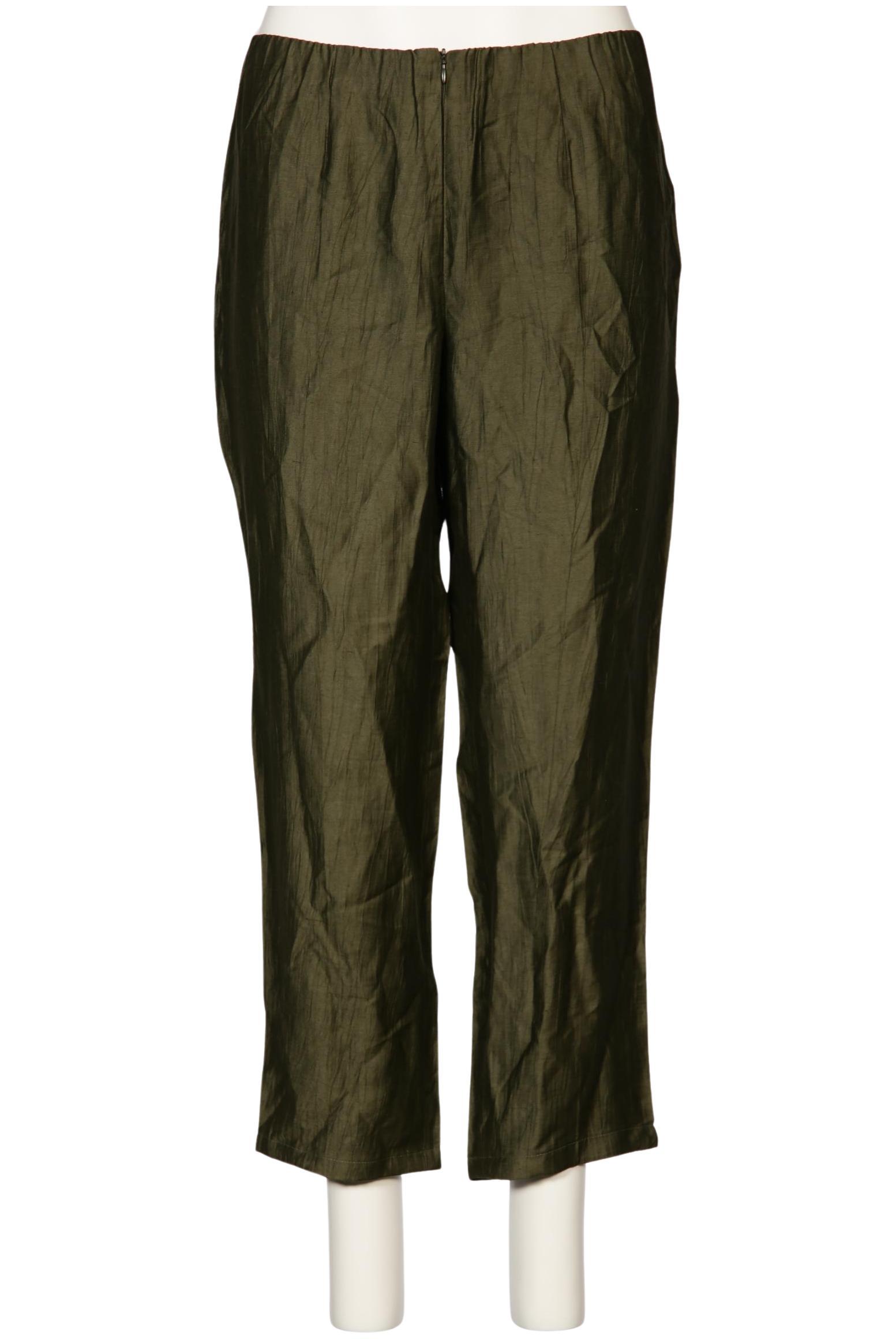 

Selection by Ulla Popken Damen Stoffhose, grün, Gr. 44