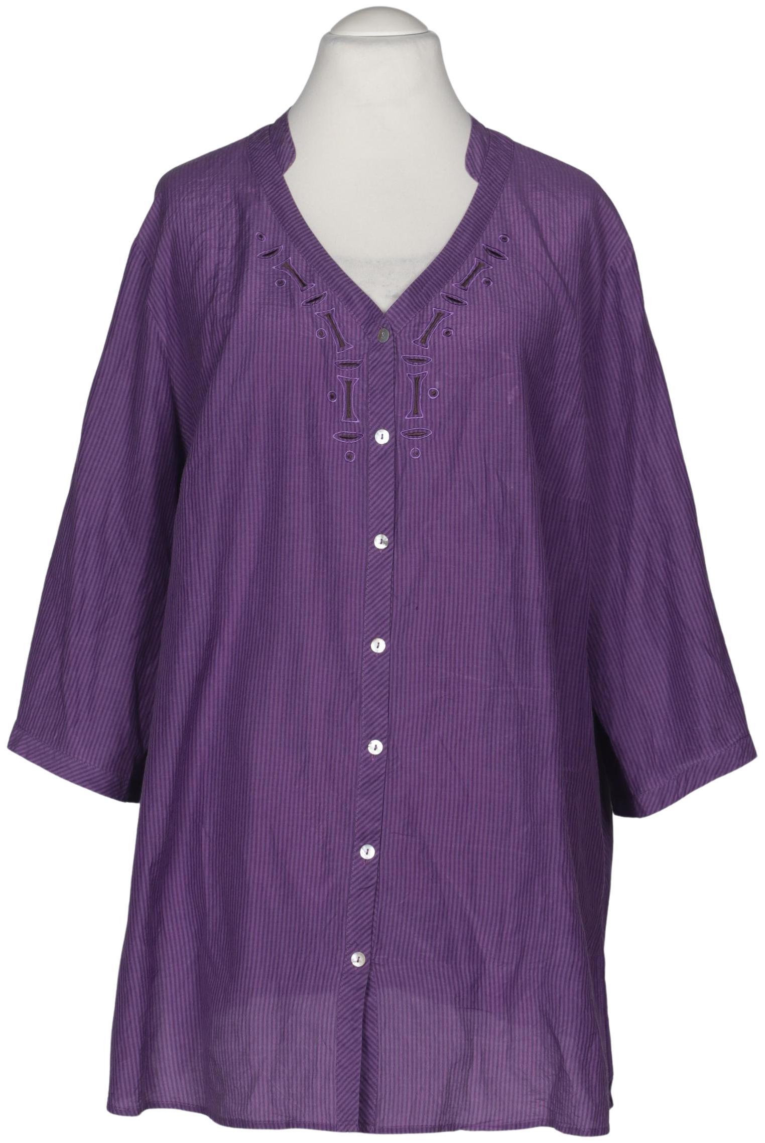 

Selection by Ulla Popken Damen Bluse, flieder, Gr. 54