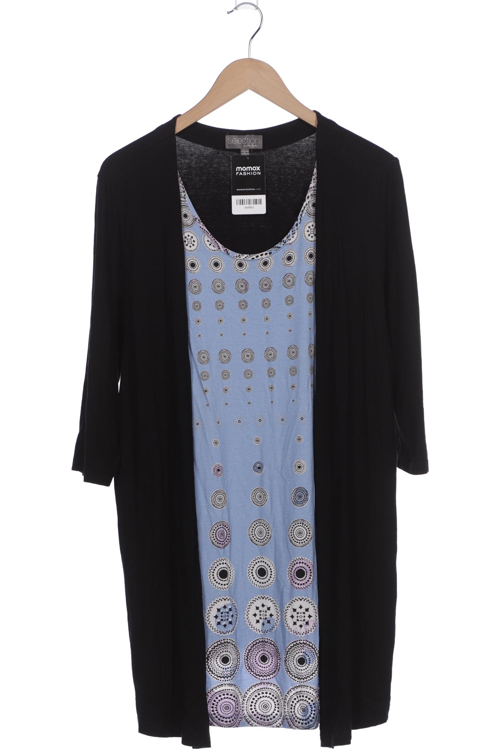 

Selection by Ulla Popken Damen Langarmshirt, schwarz, Gr. 46