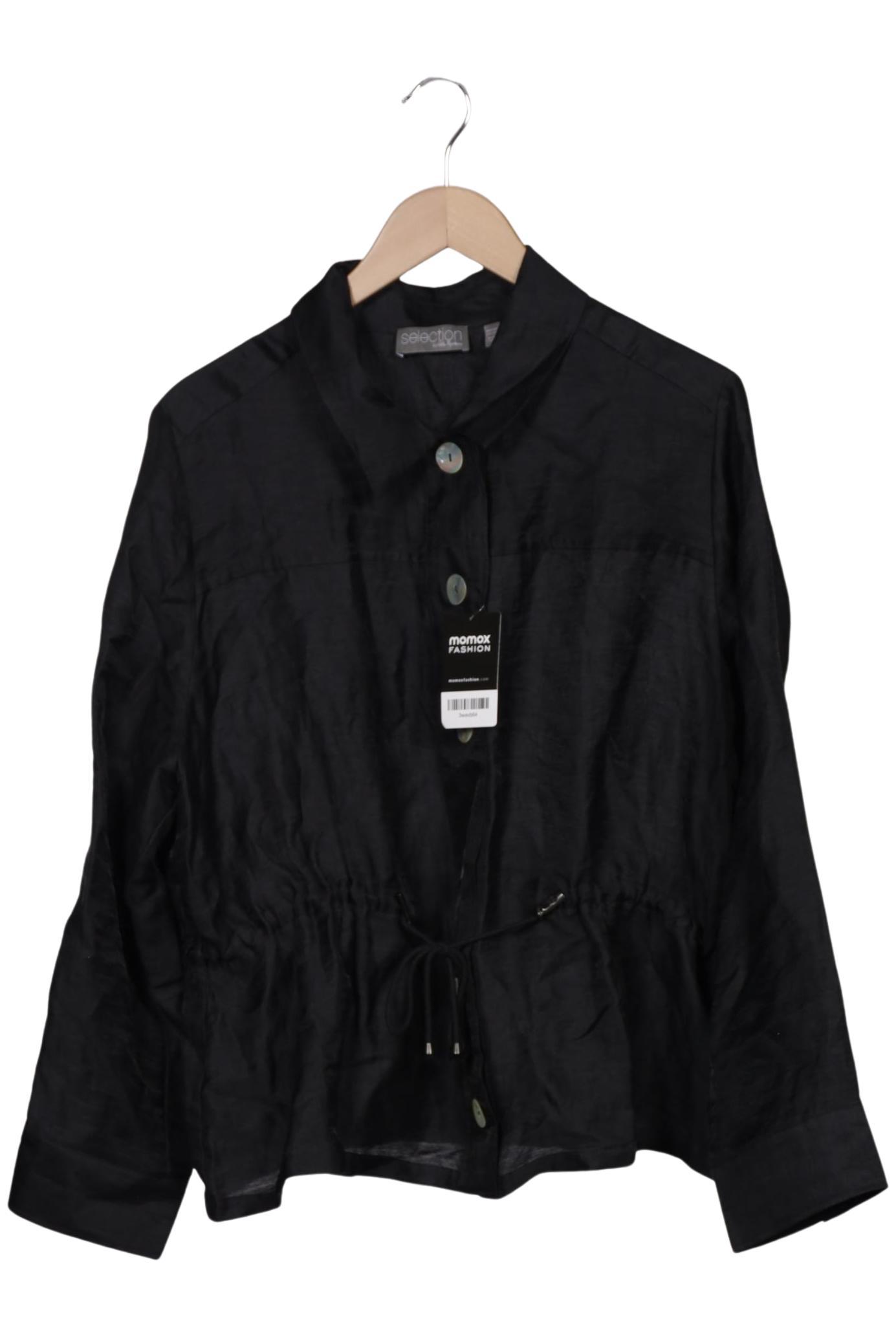 

Selection by Ulla Popken Damen Jacke, schwarz, Gr. 50