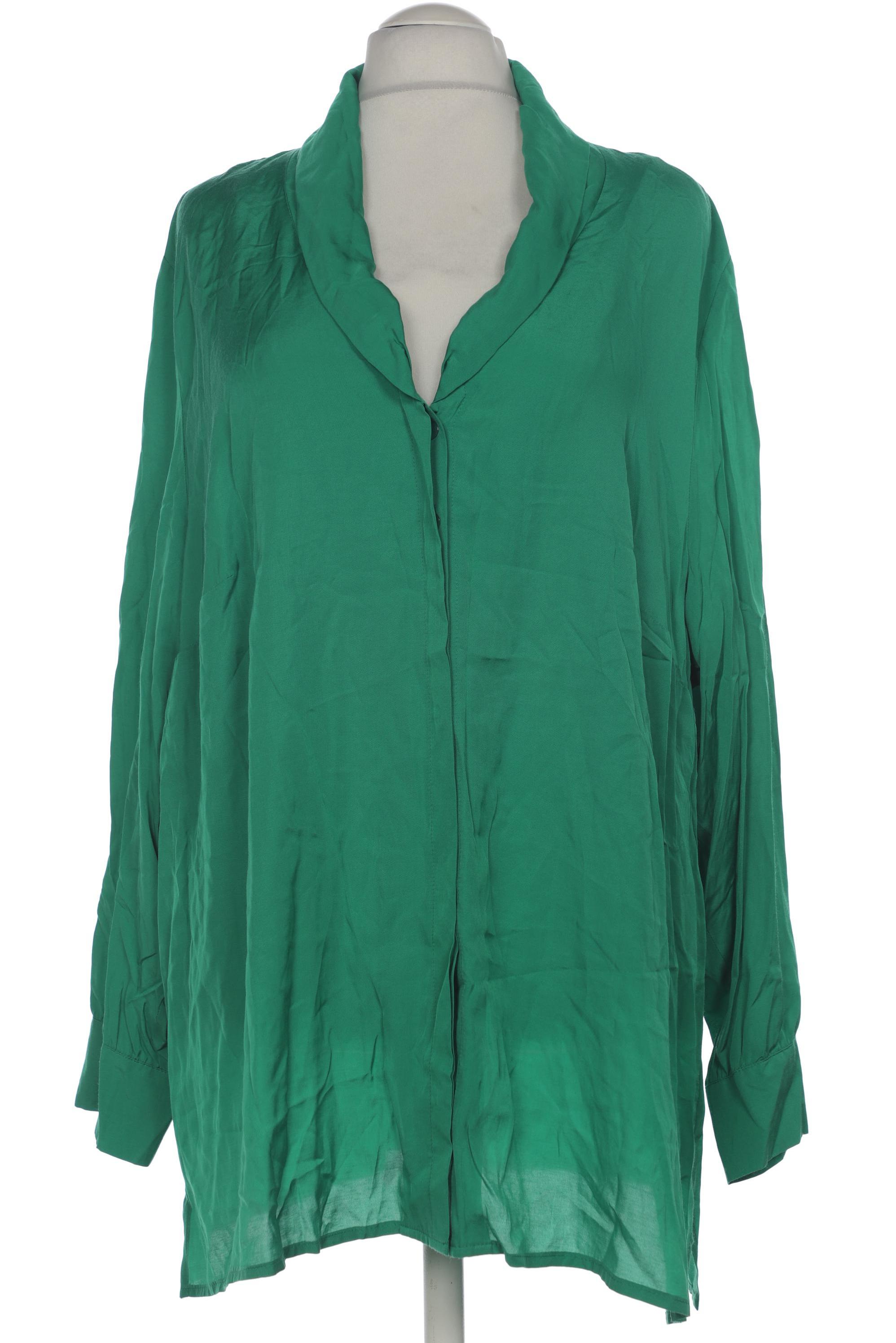 

Selection by Ulla Popken Damen Bluse, grün, Gr. 54