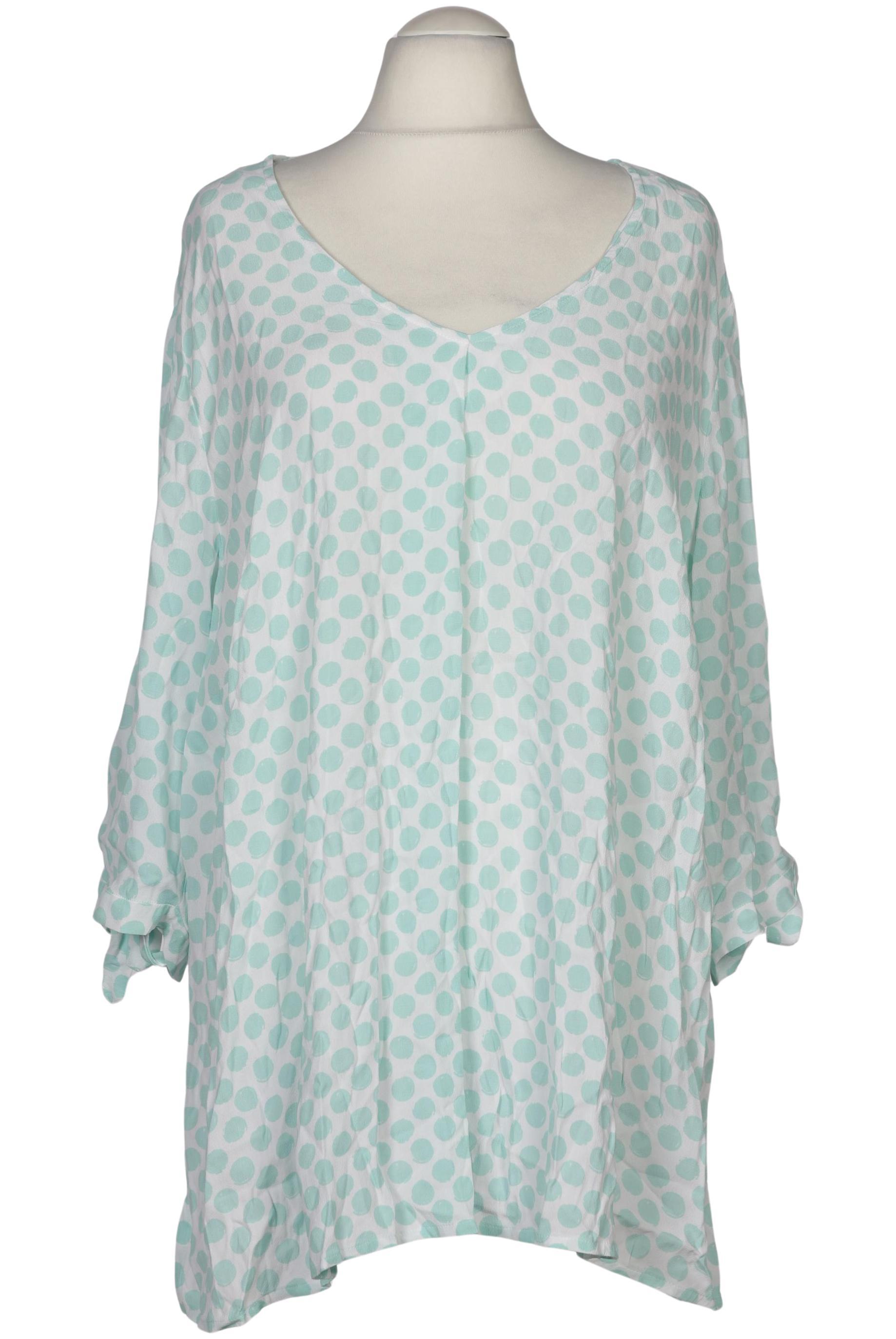 

Selection by Ulla Popken Damen Bluse, türkis, Gr. 54