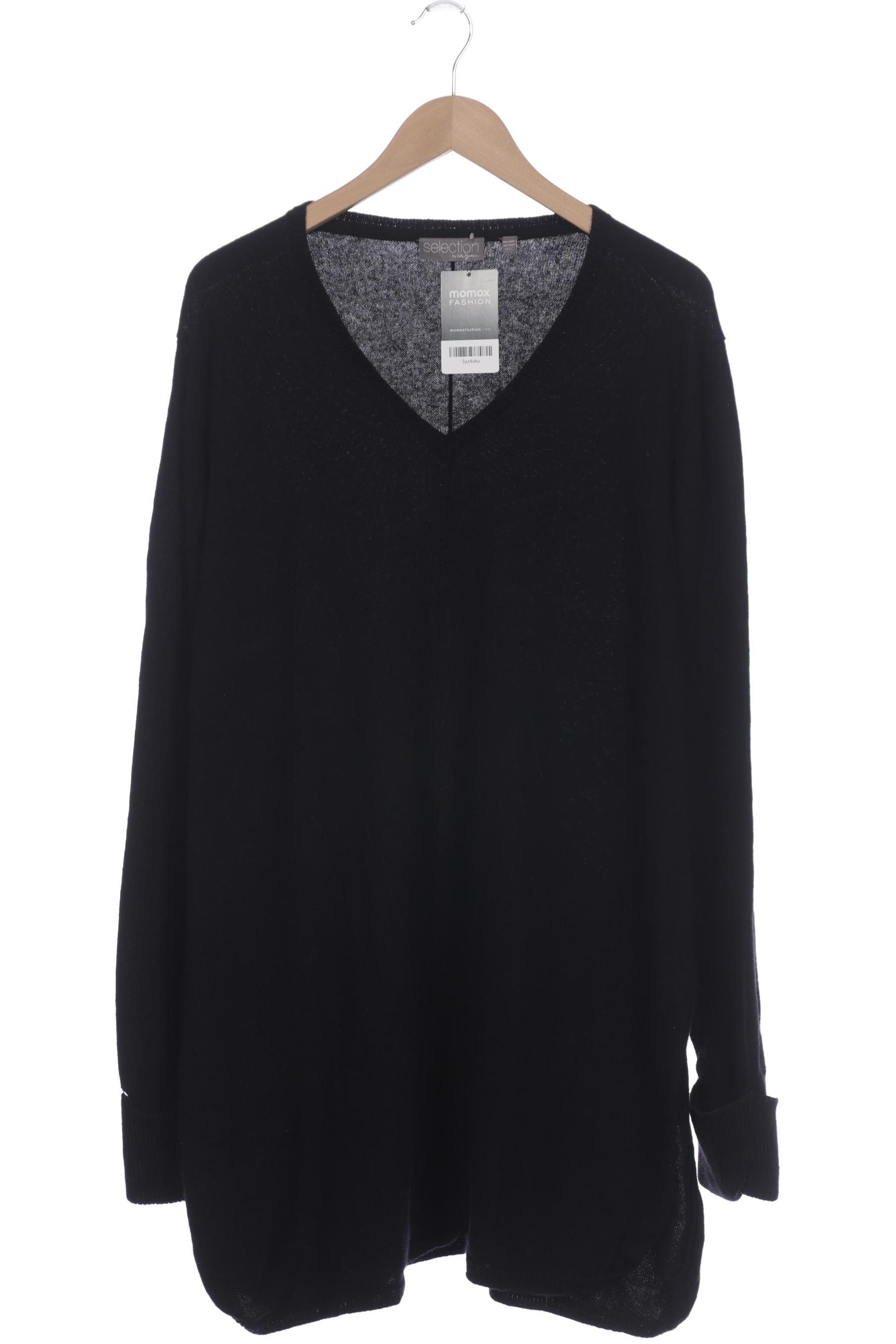 

Selection by Ulla Popken Damen Pullover, schwarz, Gr. 50