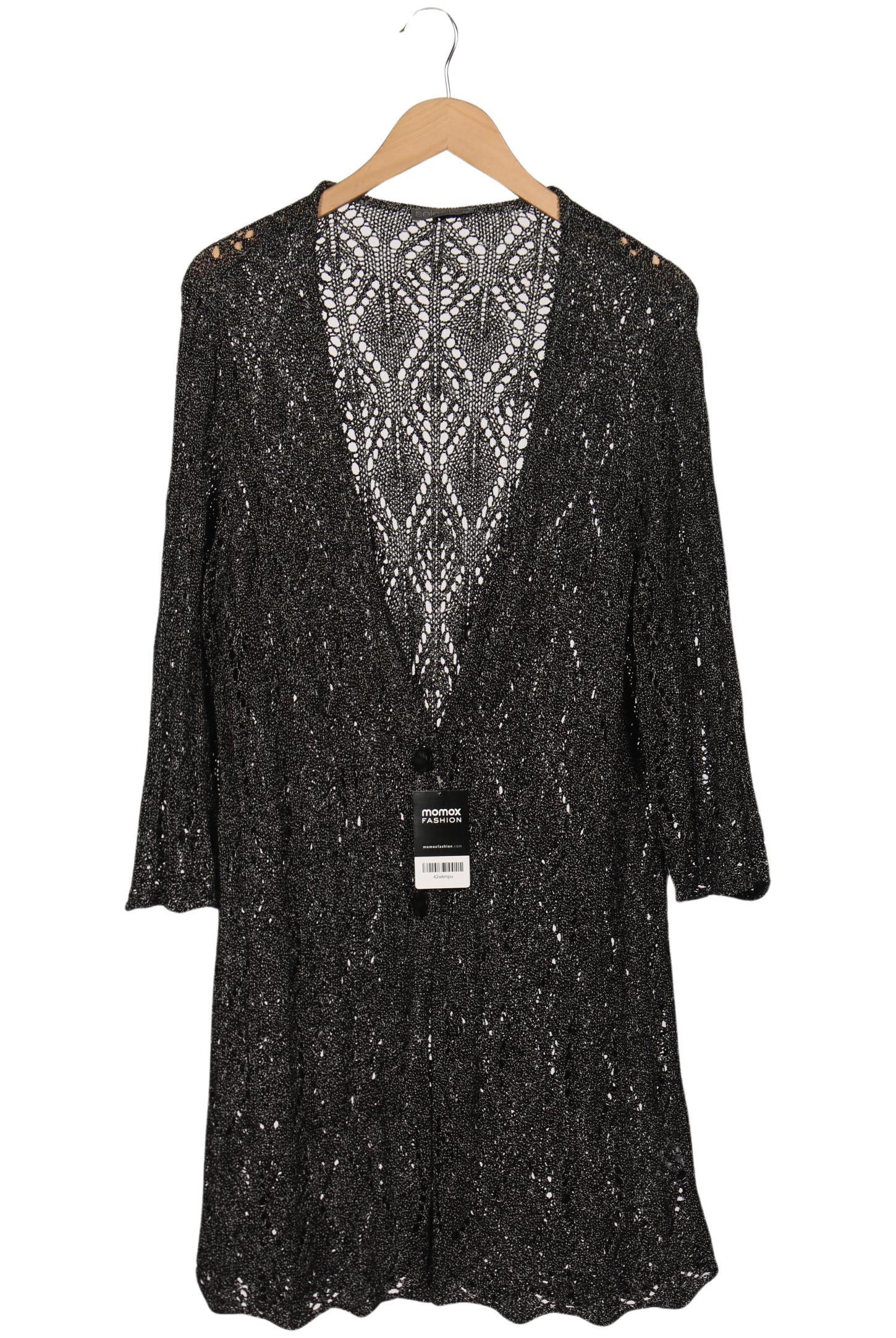 

Selection by Ulla Popken Damen Strickjacke, schwarz, Gr. 46