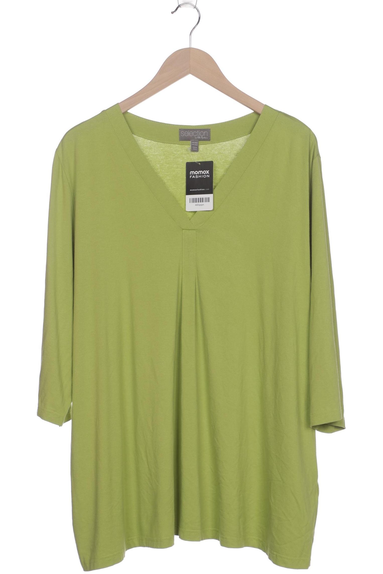 

Selection by Ulla Popken Damen T-Shirt, grün, Gr. 50