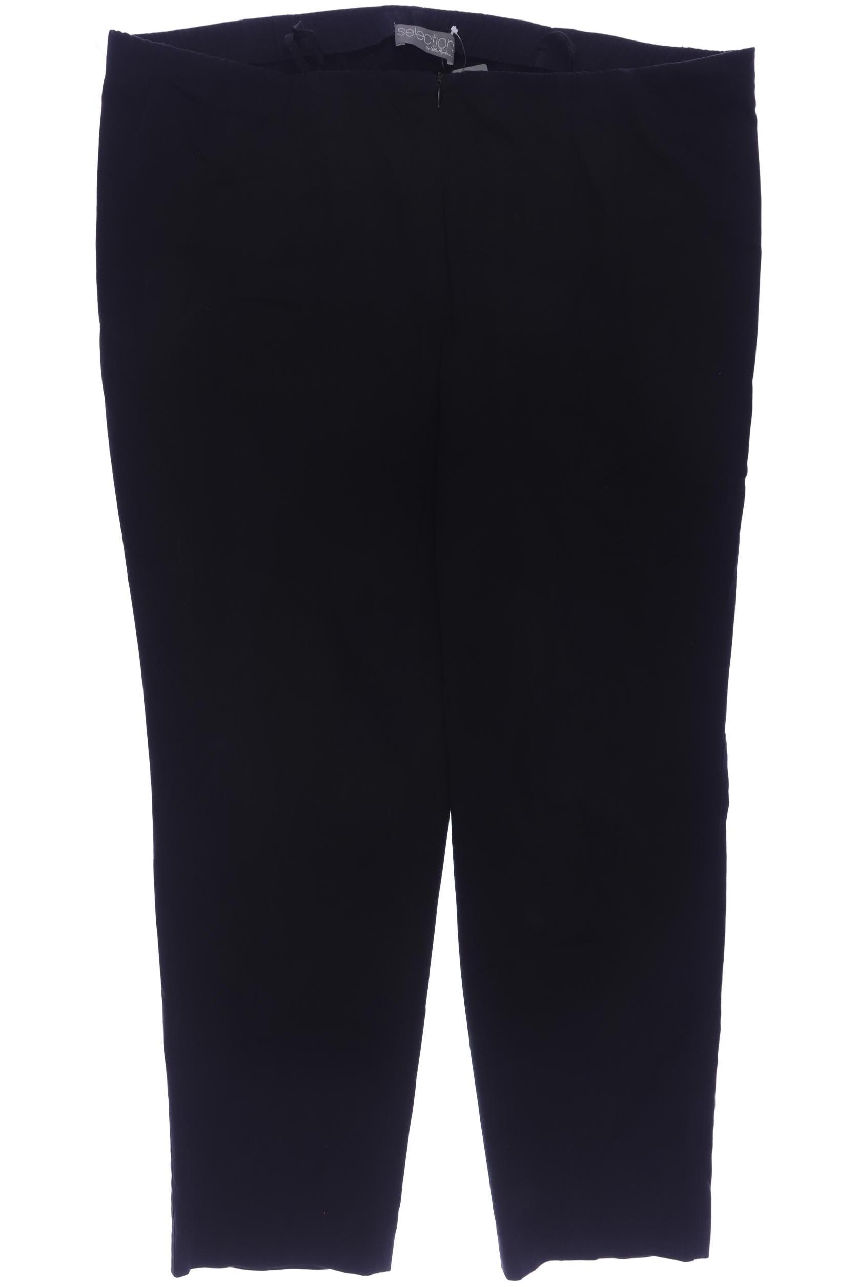 

Selection by Ulla Popken Damen Stoffhose, schwarz, Gr. 50