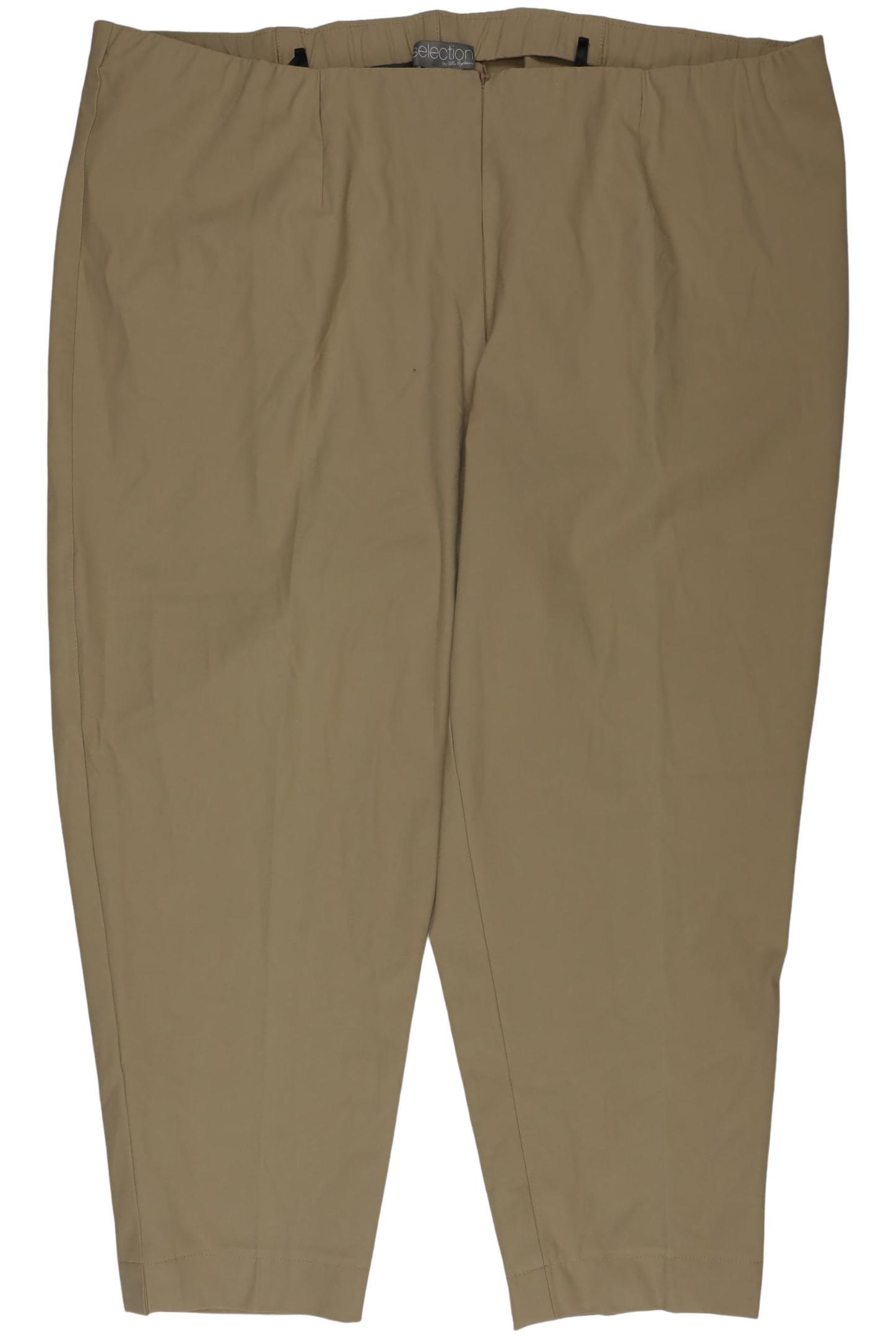 

Selection by Ulla Popken Damen Stoffhose, beige, Gr. 52