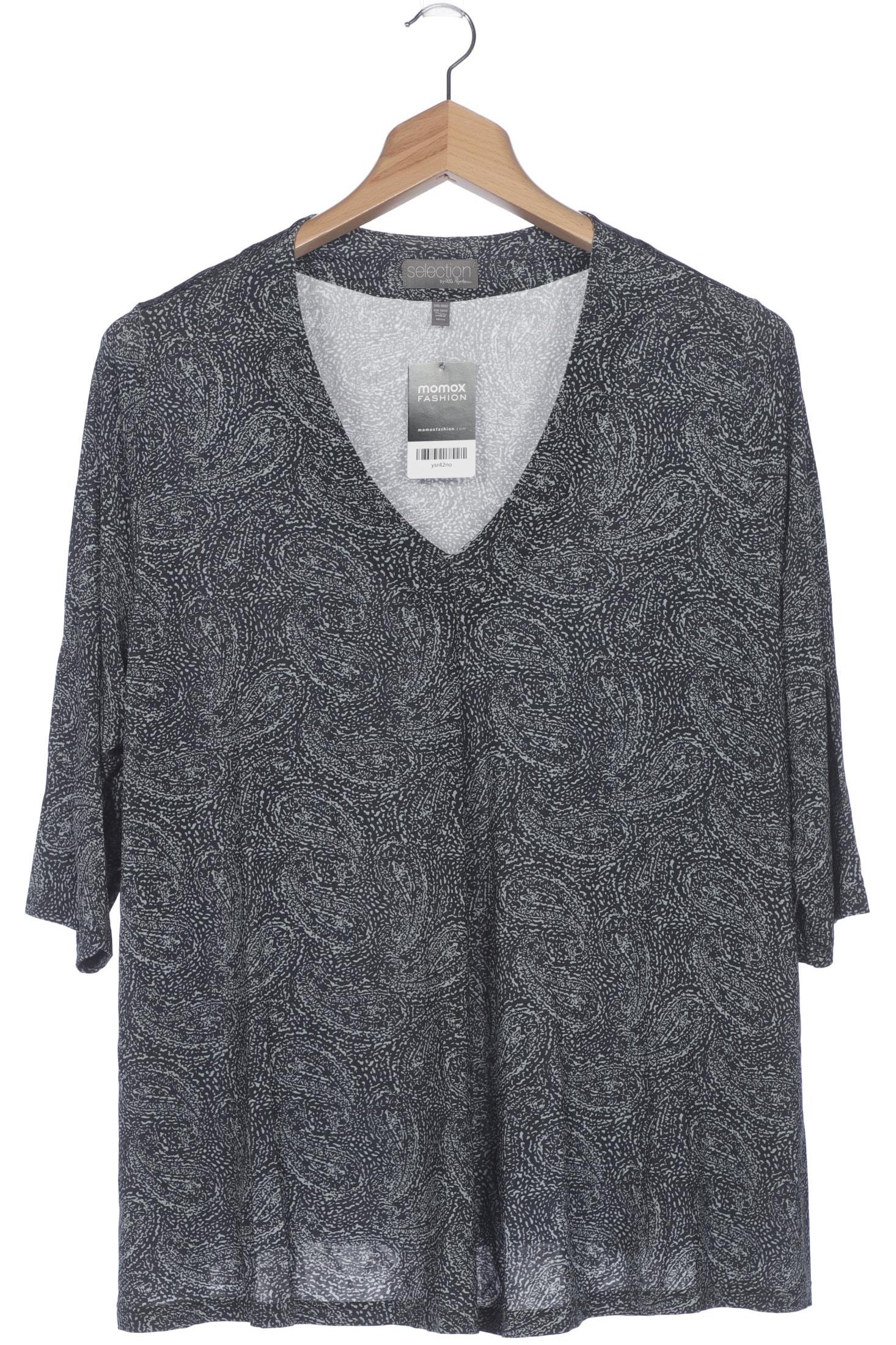 

Selection by Ulla Popken Damen Langarmshirt, grau, Gr. 50