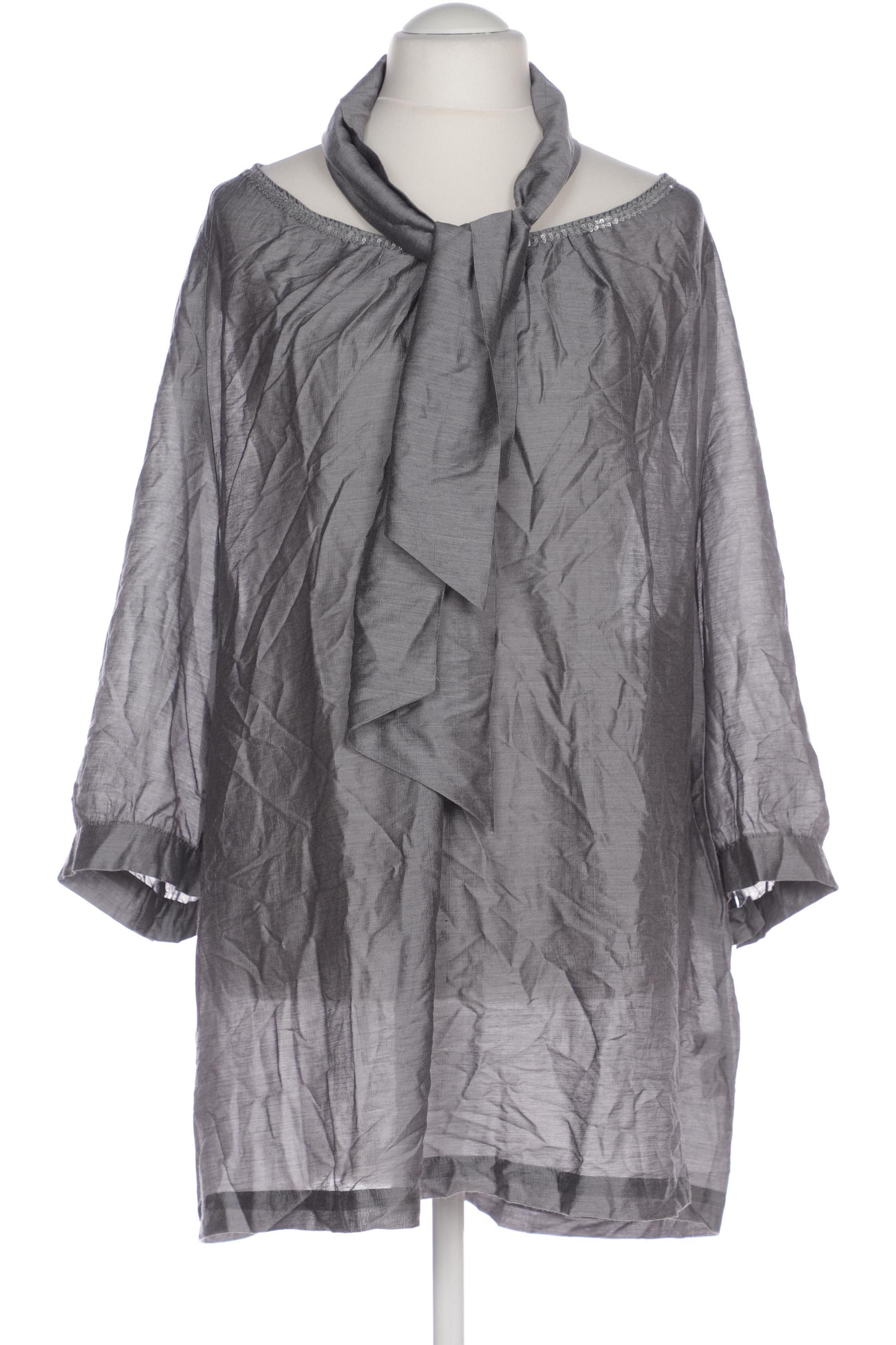 

Selection by Ulla Popken Damen Bluse, grau, Gr. 54