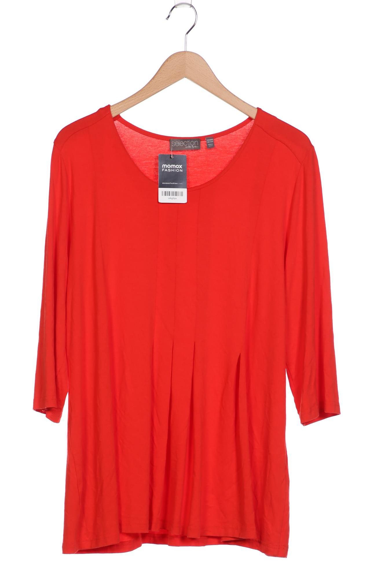 

Selection by Ulla Popken Damen T-Shirt, rot, Gr. 46